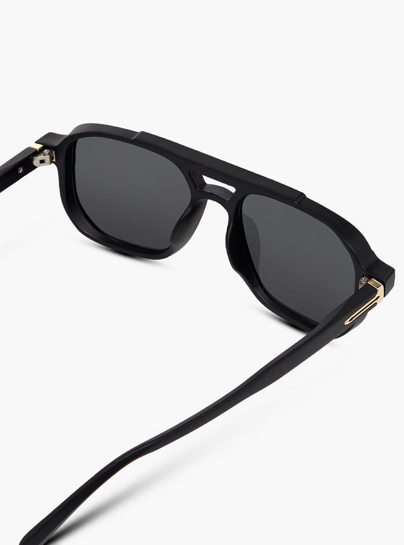 نظارات شمسية رجالية بعدسات سوداء فاخرة-men-sunglasses-image-4