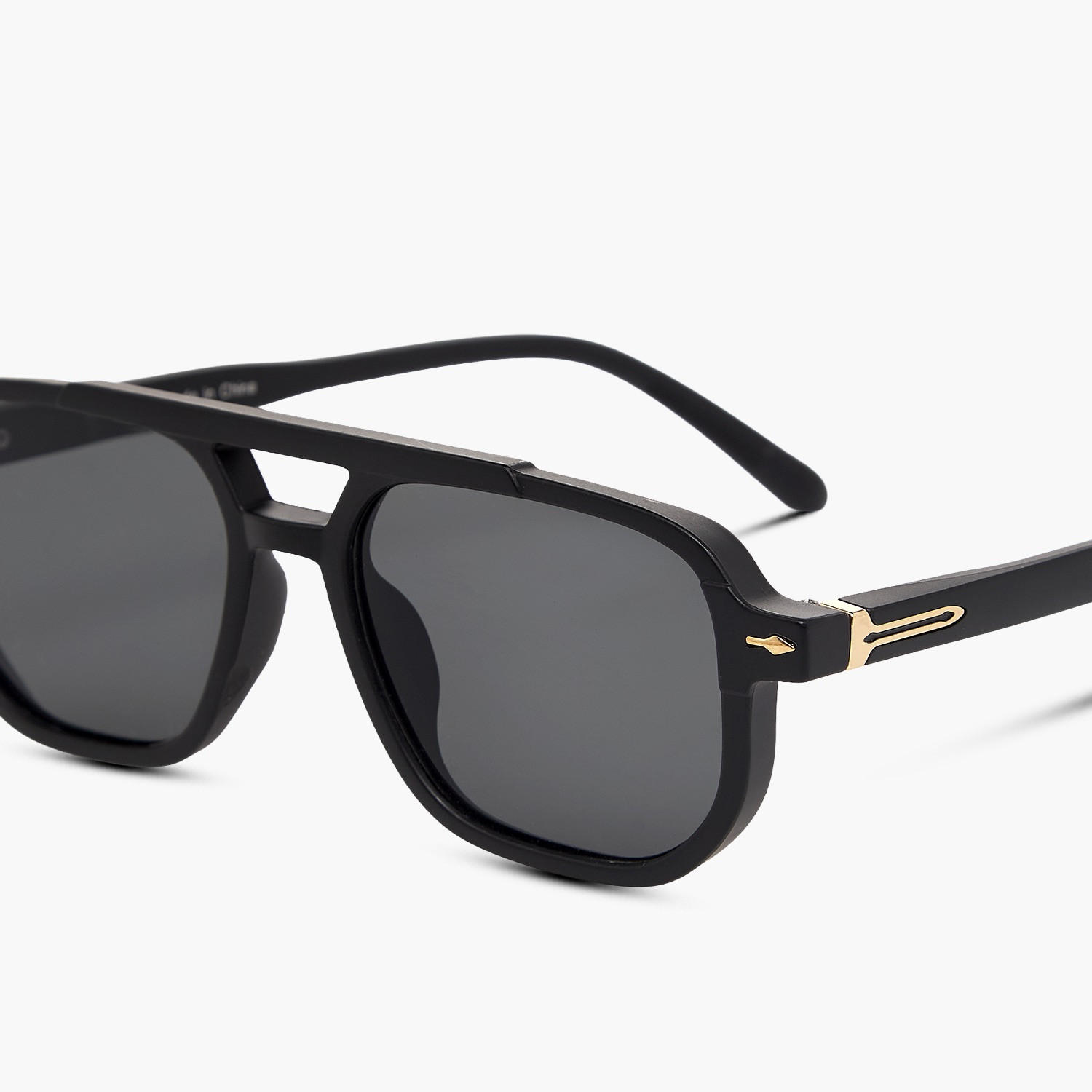 نظارات شمسية رجالية بعدسات سوداء فاخرة-men-sunglasses-image-5