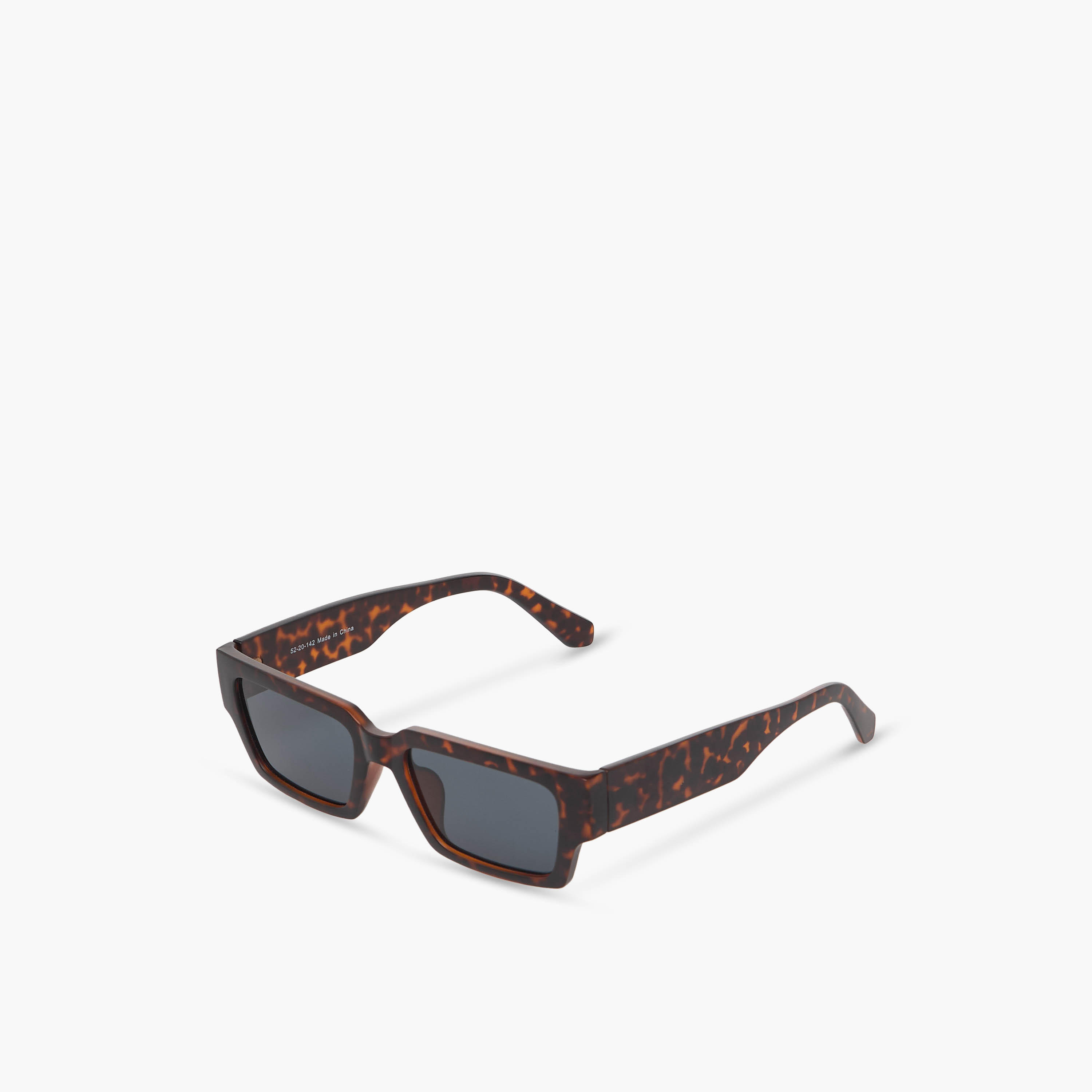 نظارة شمسية مستطيلة رجالية بعدسات رمادية-men-sunglasses-image-1