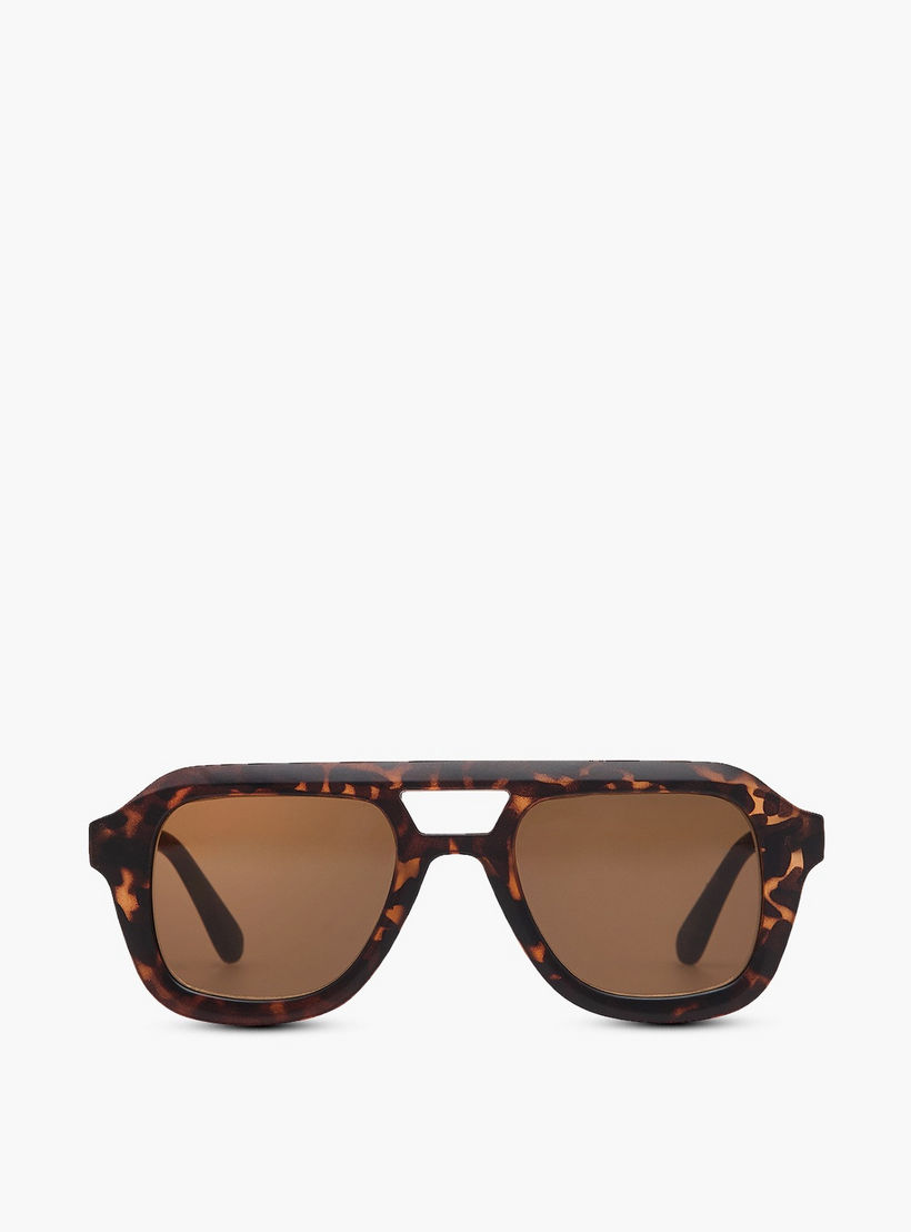 نظارة شمسية نافيجيتور رجالية بعدسات بنية-men-sunglasses-image-2