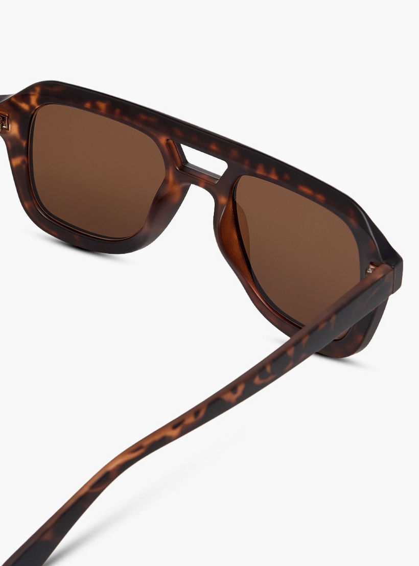 نظارة شمسية نافيجيتور رجالية بعدسات بنية-men-sunglasses-image-4