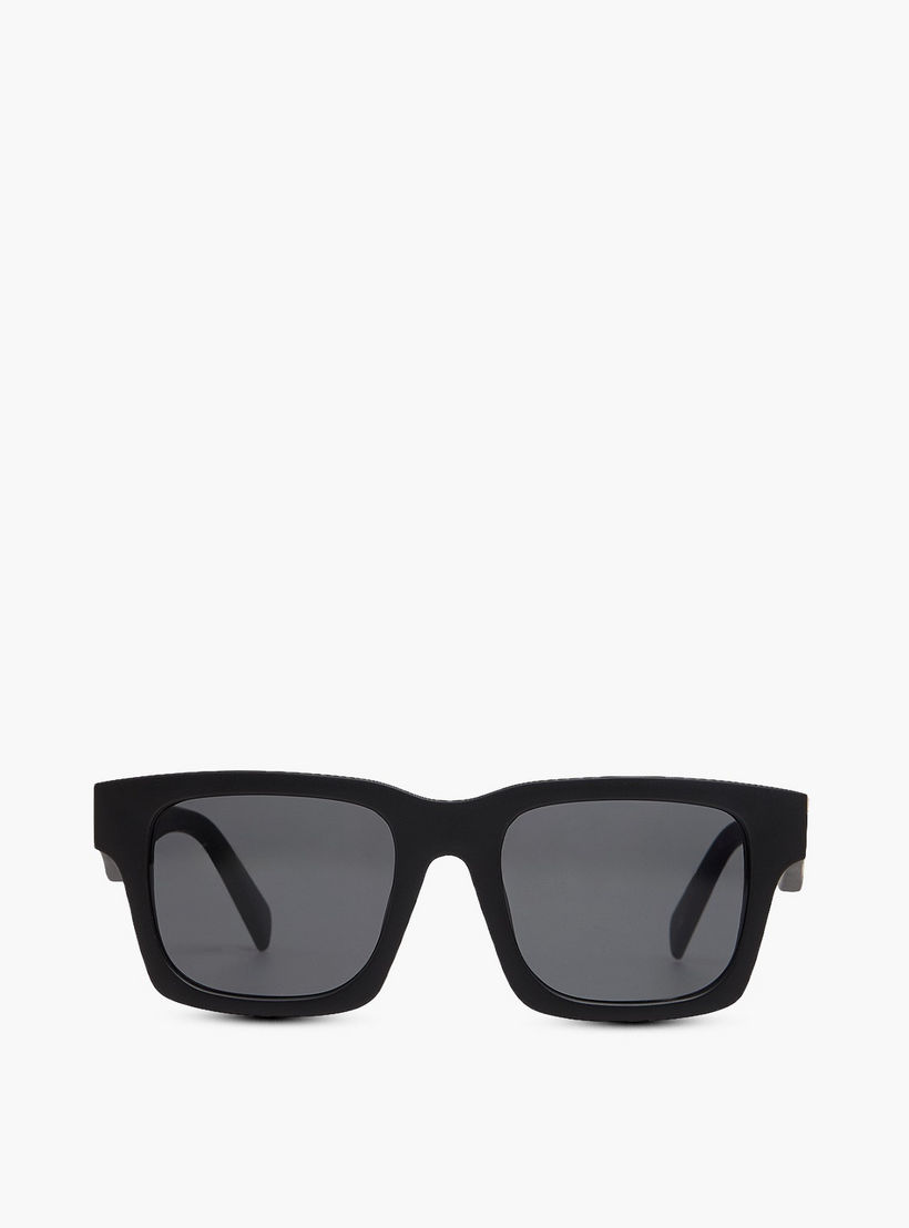 نظارة شمسية رجالية بعدسات سوداء-men-sunglasses-image-2