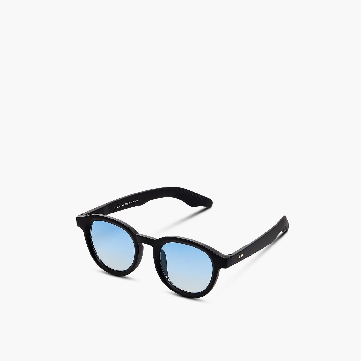 نظارة شمسية مستديرة بعدسات زرقاء للرجال-men-sunglasses-image-1
