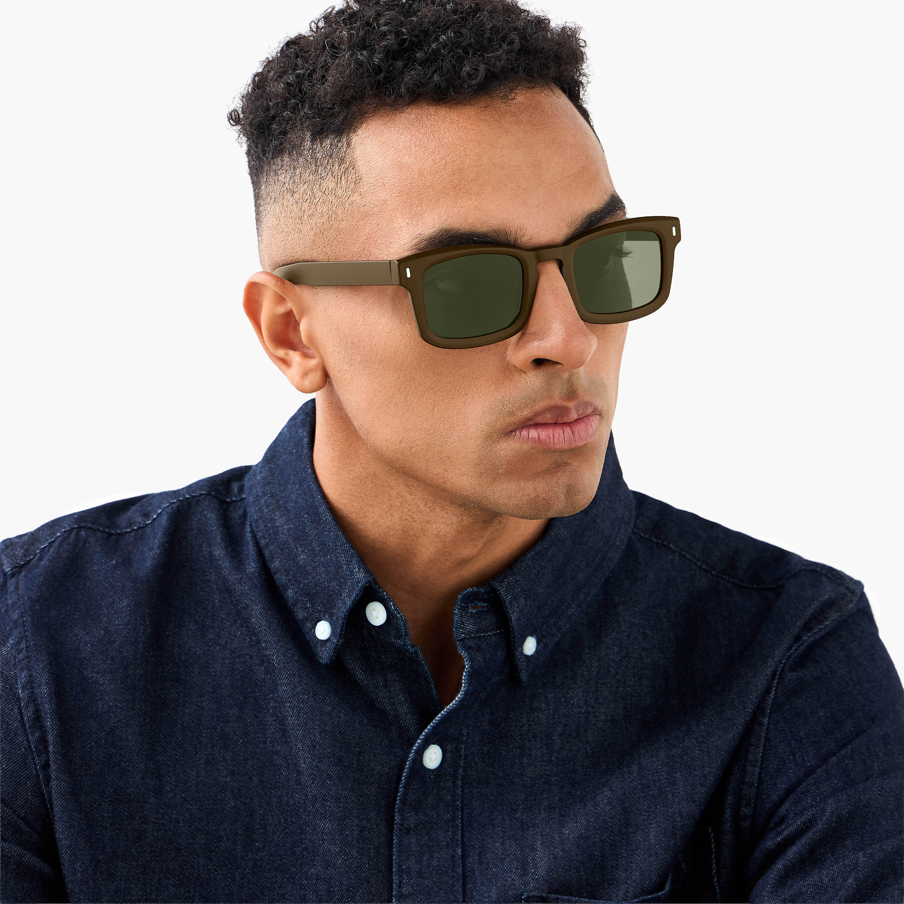 نظارة شمسية مستطيلة بعدسات رمادية للرجال-men-sunglasses-image-2