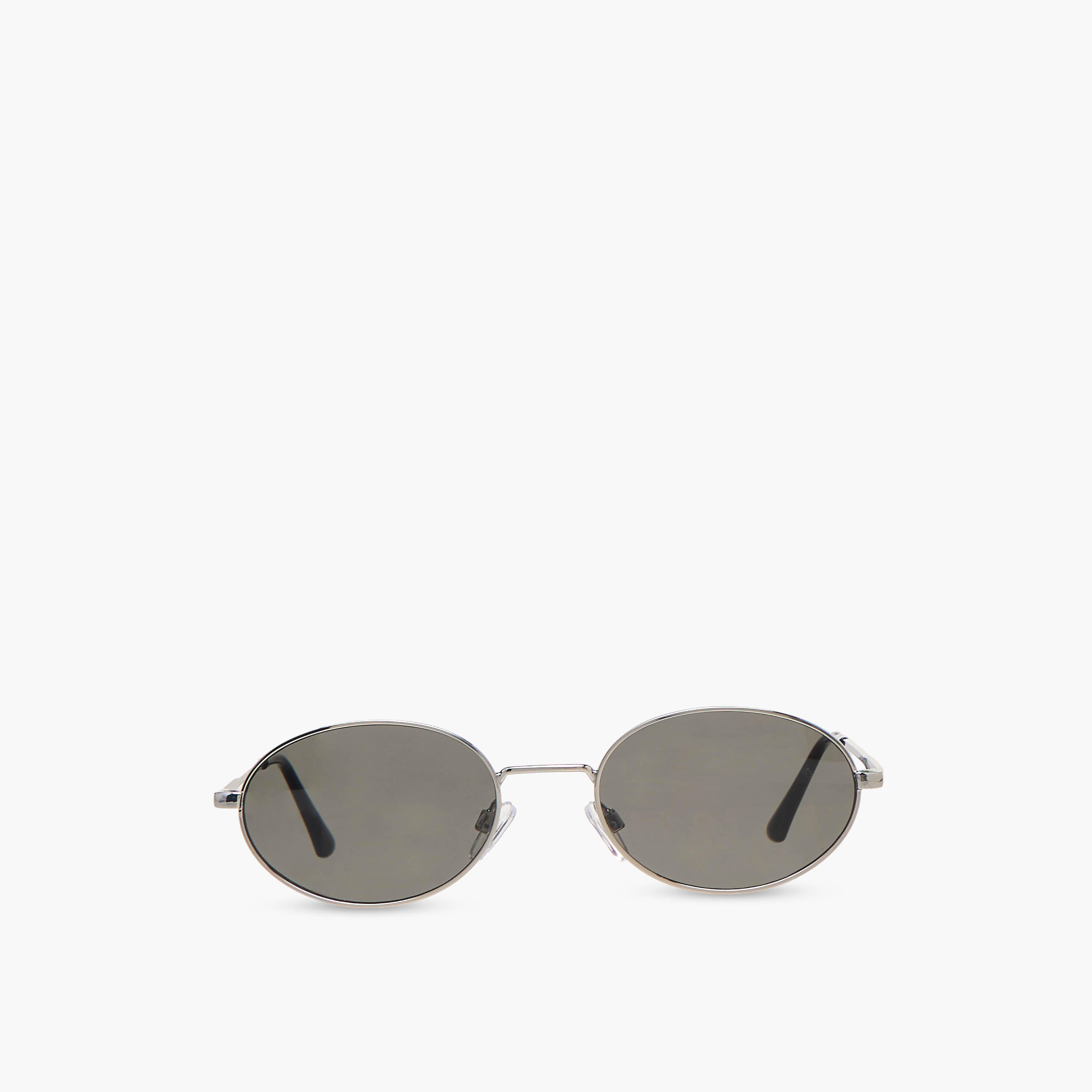 Men Oval Grey Lens Sunglasses-men-sunglasses-image-3