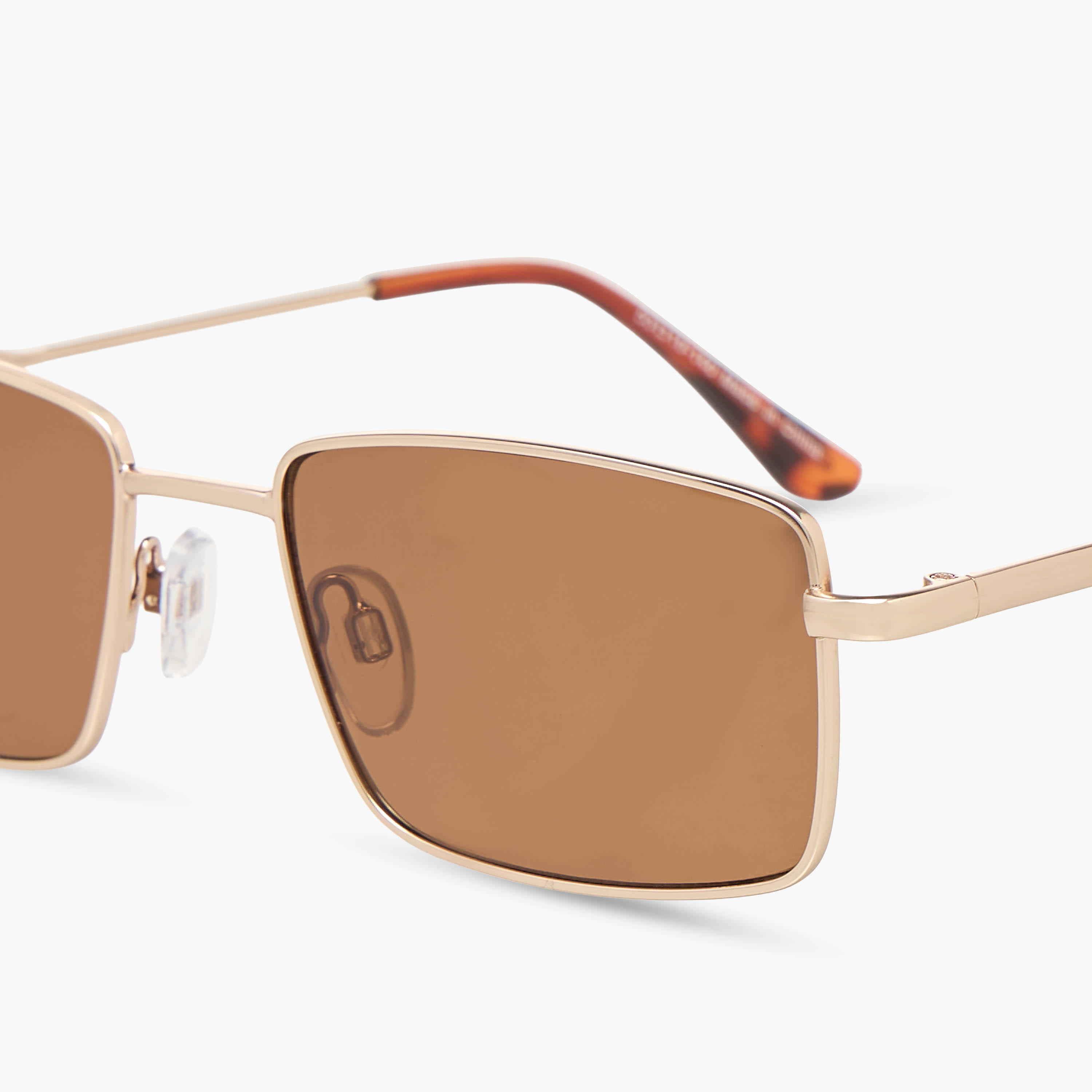 Men Rectangular Brown Lens Sunglasses-men-sunglasses-image-6
