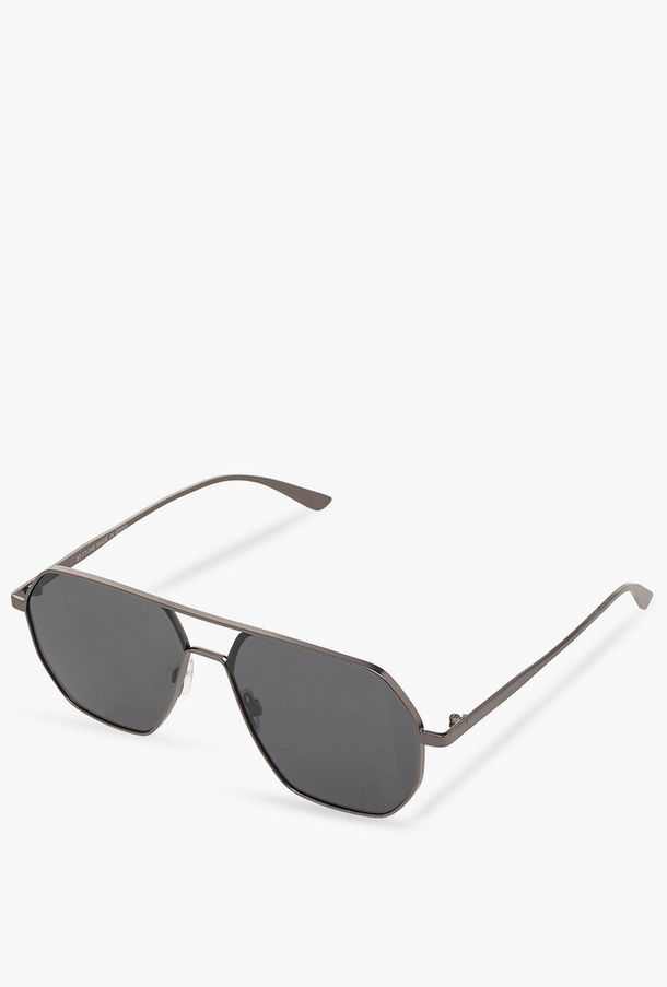Men Aviator Grey Lens Sunglasses-men-sunglasses-image-1