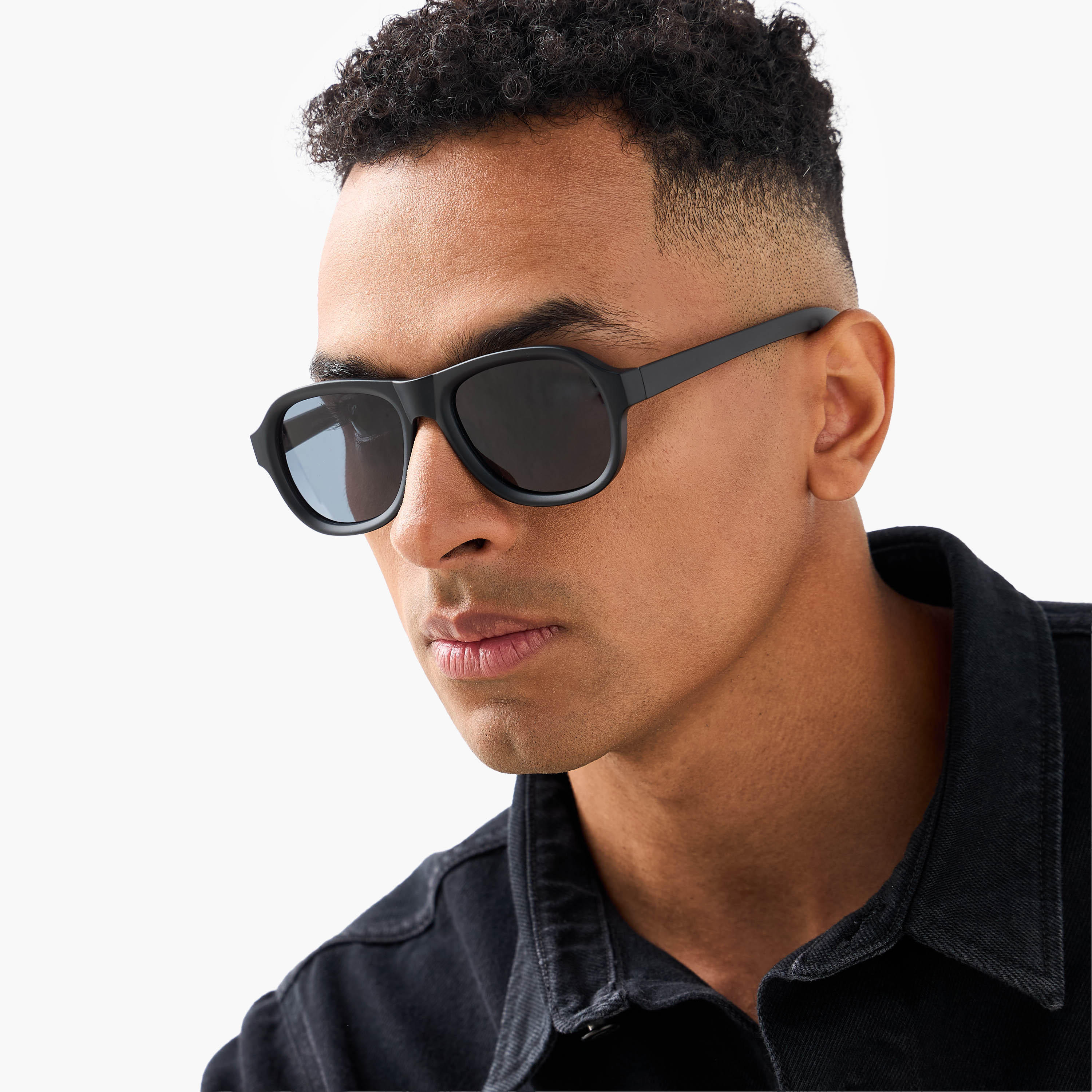 Men Navigator Grey Lens Sunglasses-men-sunglasses-image-2
