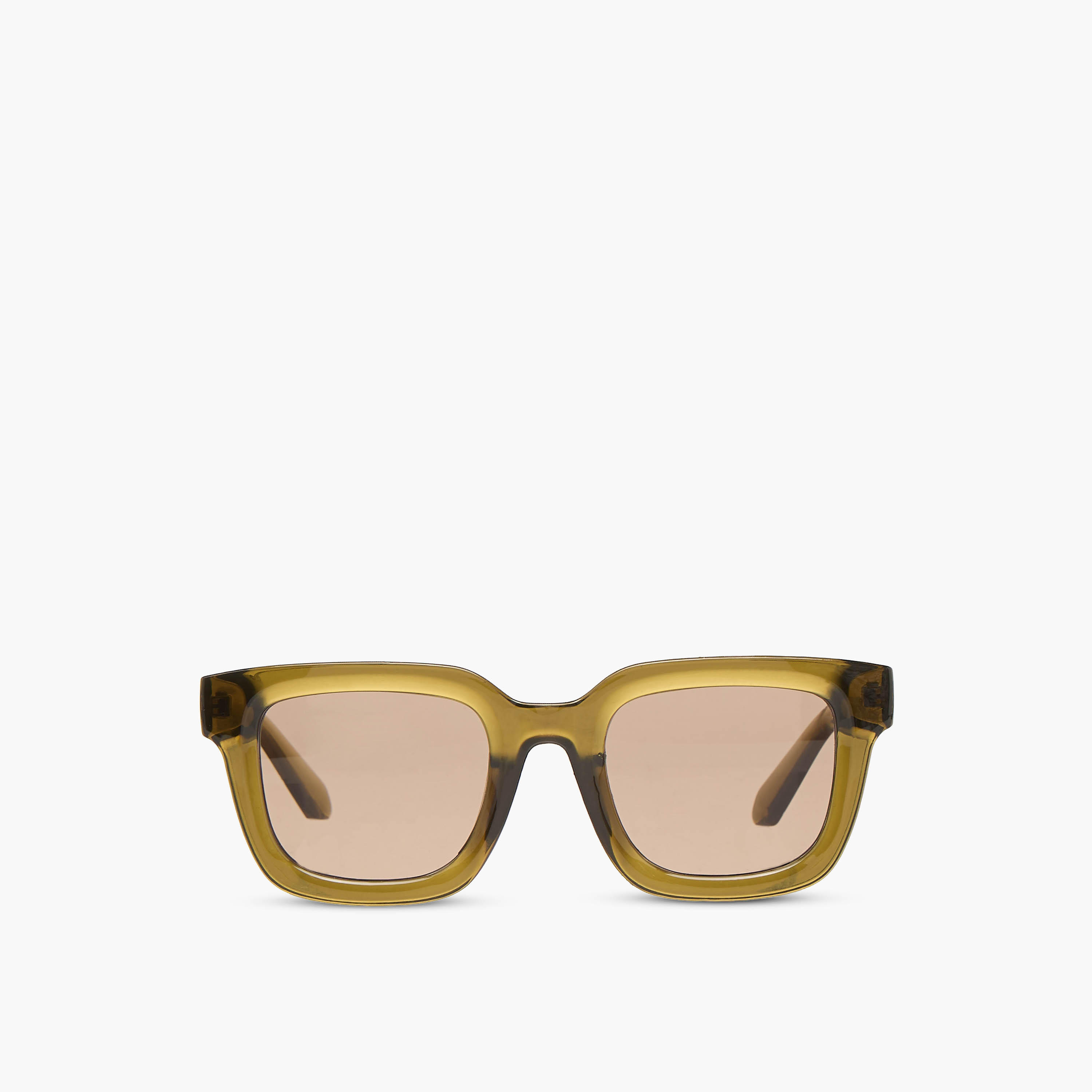 Men Square Brown Lens Sunglasses-men-sunglasses-image-3