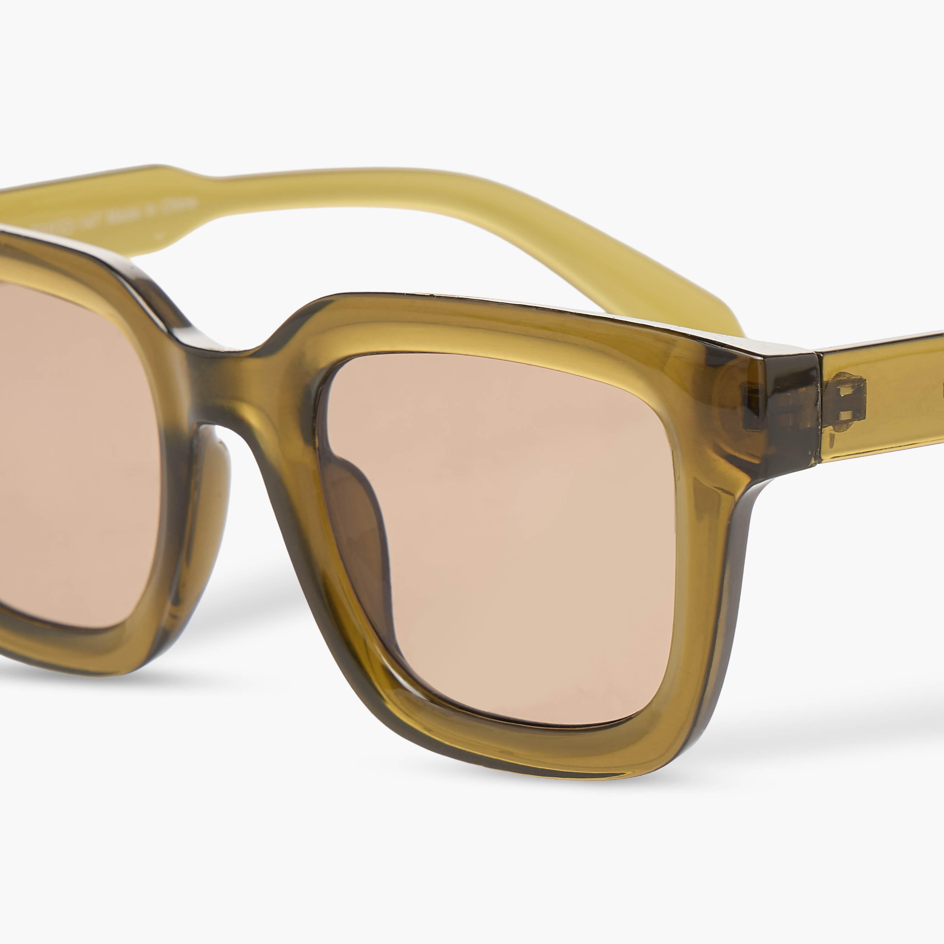 Men Square Brown Lens Sunglasses-men-sunglasses-image-6