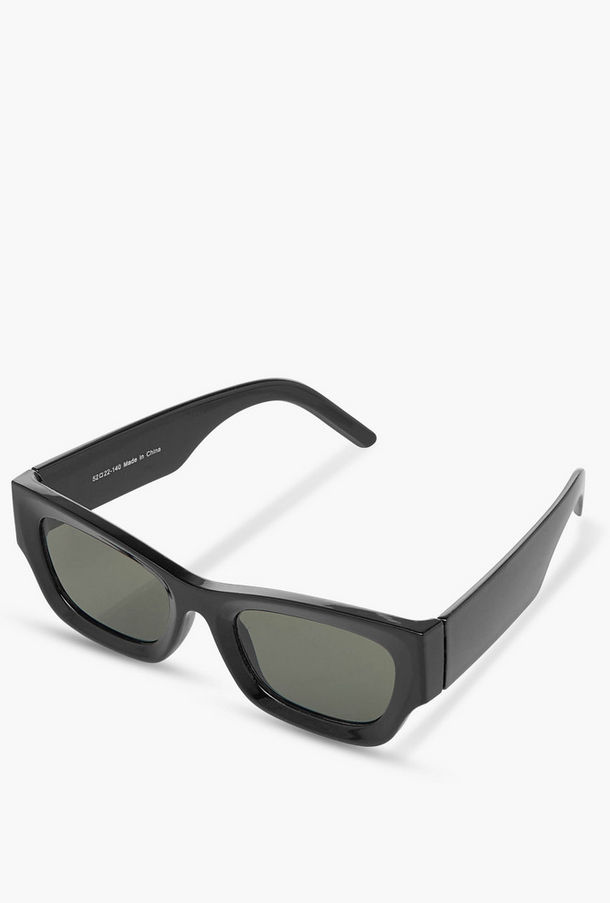 Men Rectangular Grey Lens Sunglasses-men-sunglasses-image-1