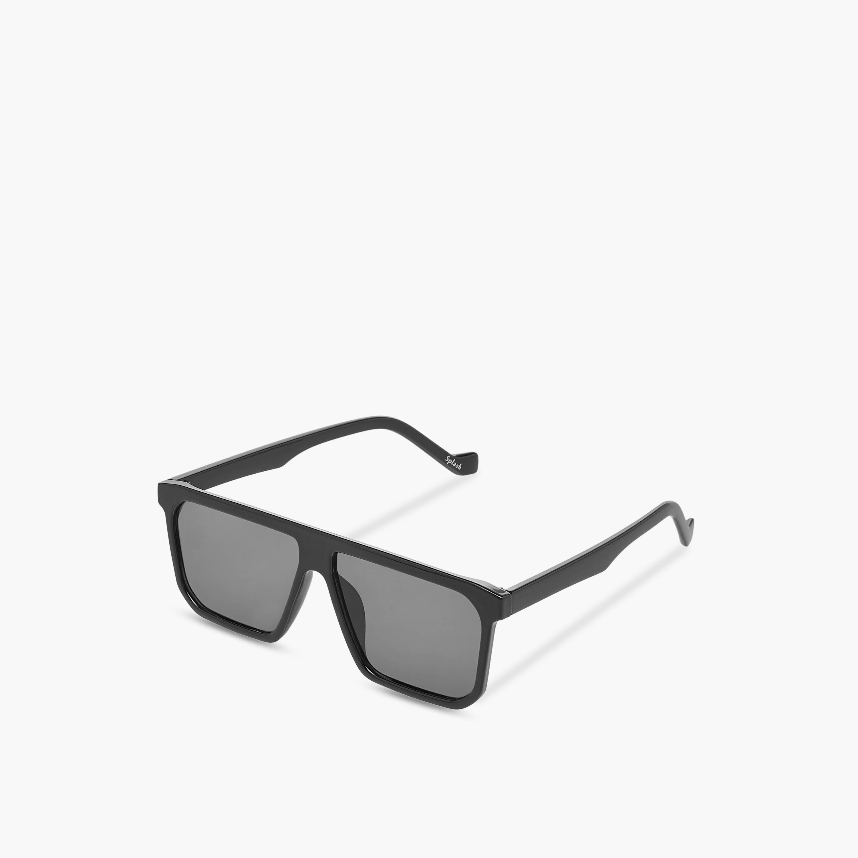 نظارة شمسية مربعة بعدسات رمادية للرجال-men-sunglasses-image-1