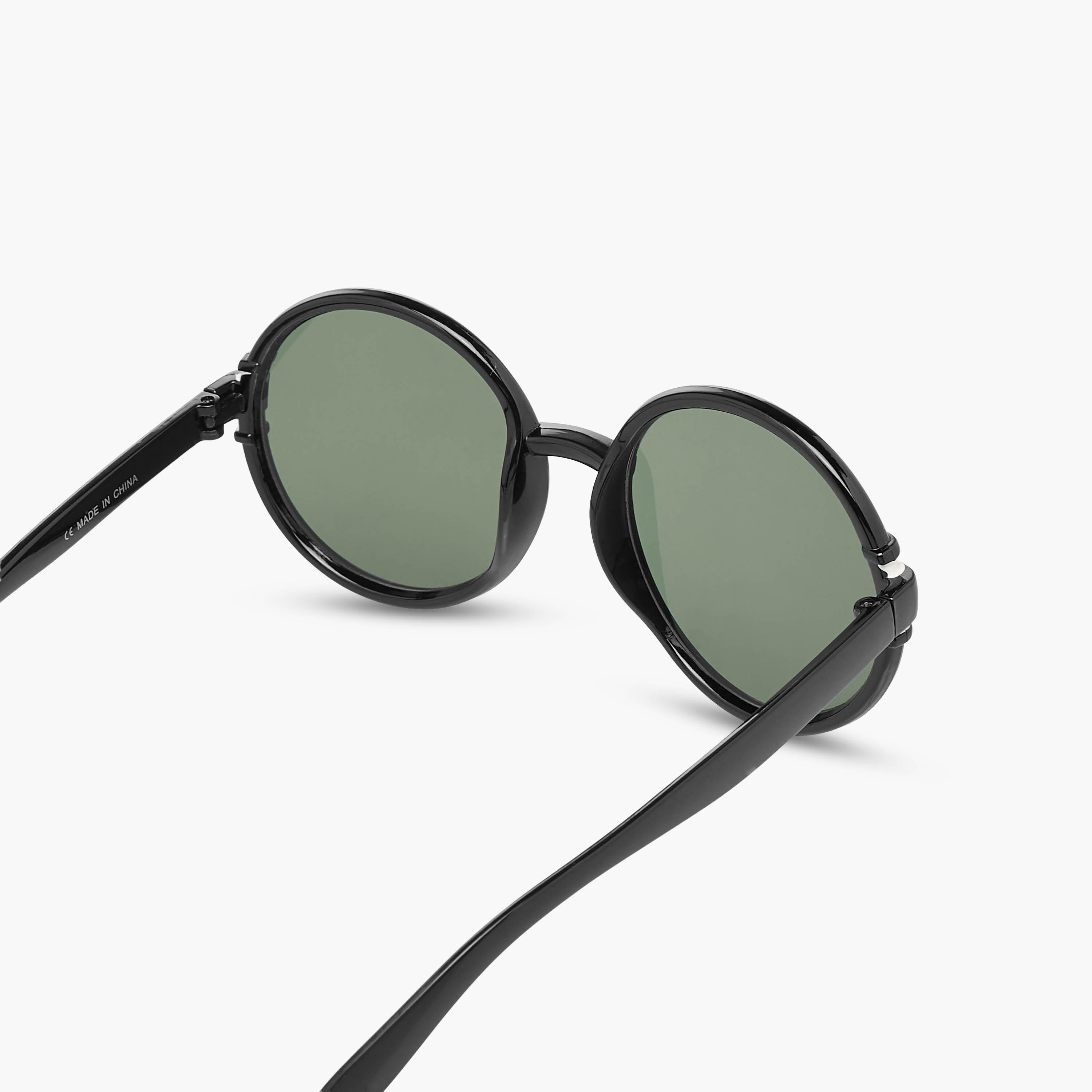 نظارة شمسية بإطار مستدير وعدسات رمادية للرجال-men-sunglasses-image-5