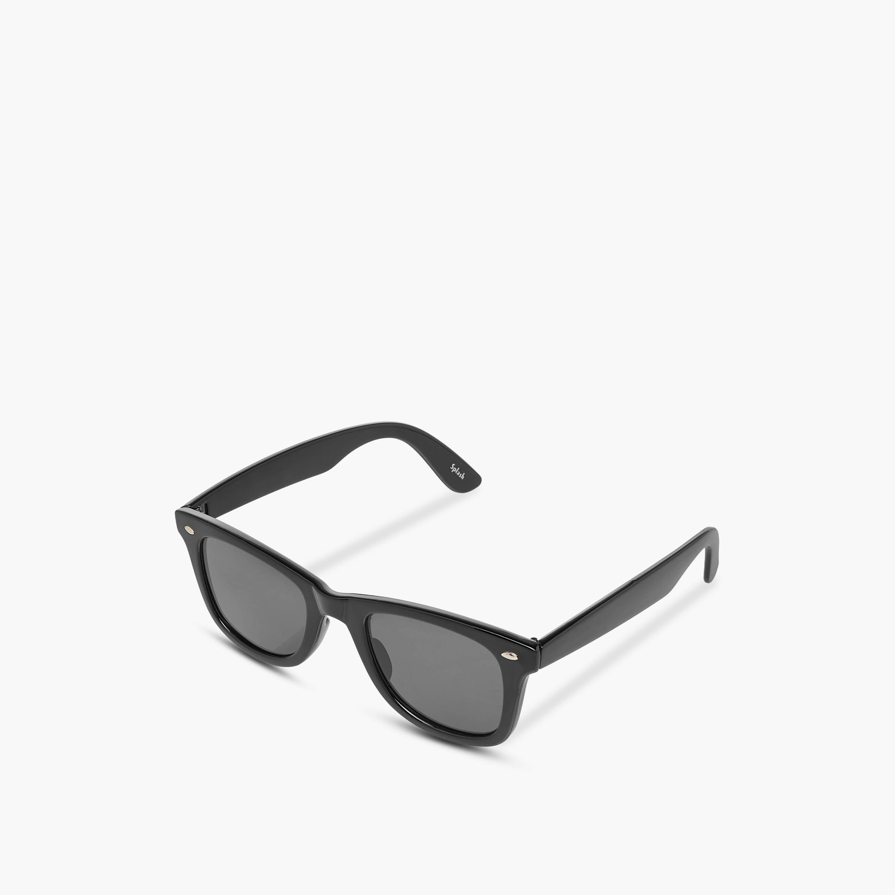 نظارة شمسية بإطار مربع وعدسات رمادية للرجال-men-sunglasses-image-1