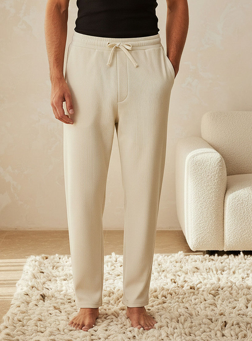 Men Textured Pyjamas-men-clothing-nightwear-pyjamaandshorts-image-1