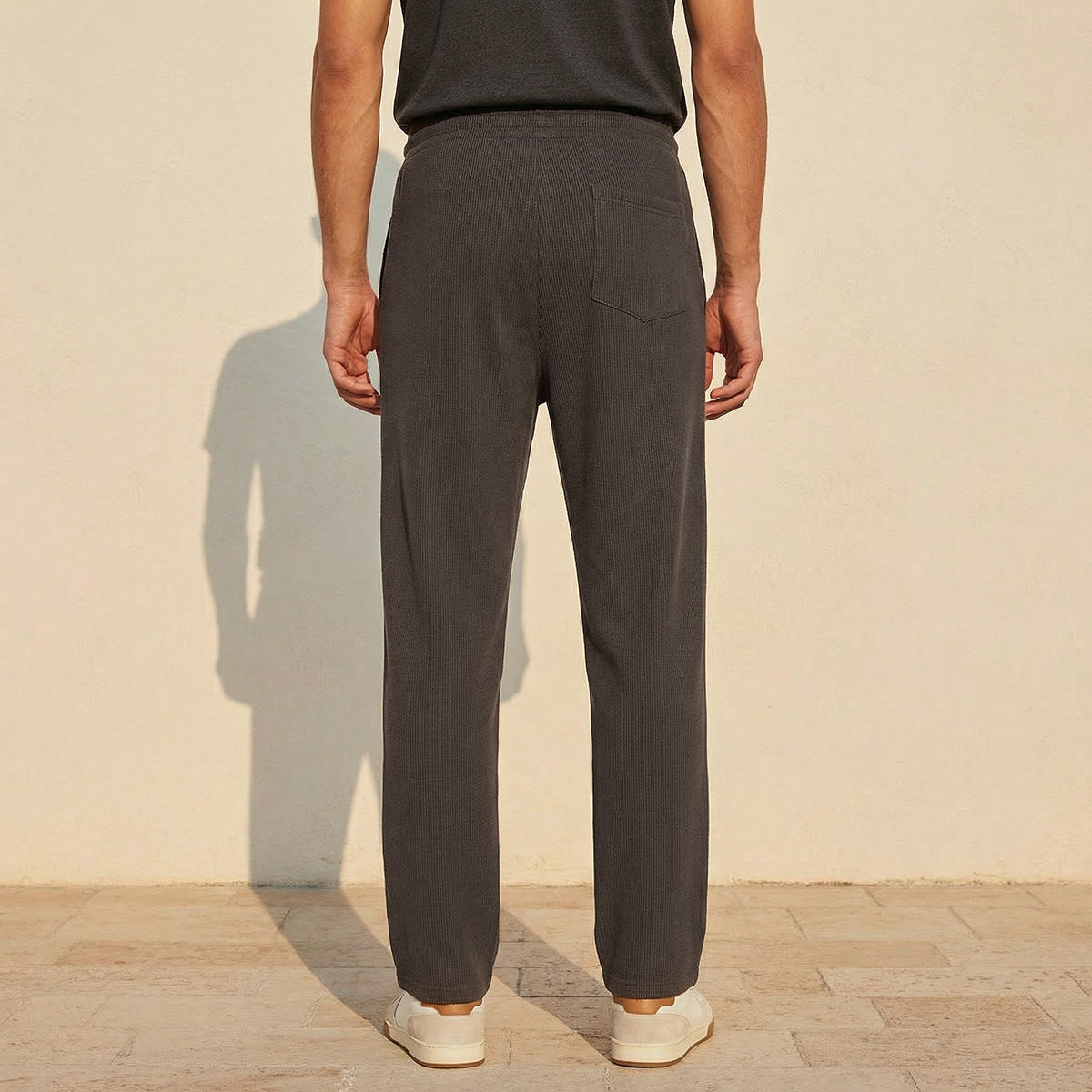 Men Textured Pyjamas-men-clothing-nightwear-pyjamaandshorts-image-4