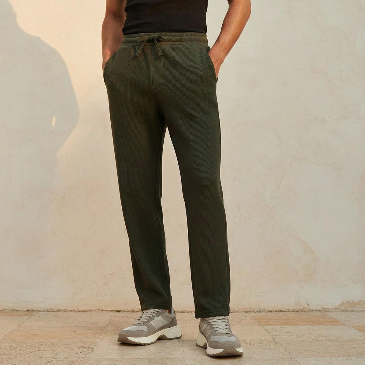 Men Textured Pyjamas-men-clothing-nightwear-pyjamaandshorts-image-1