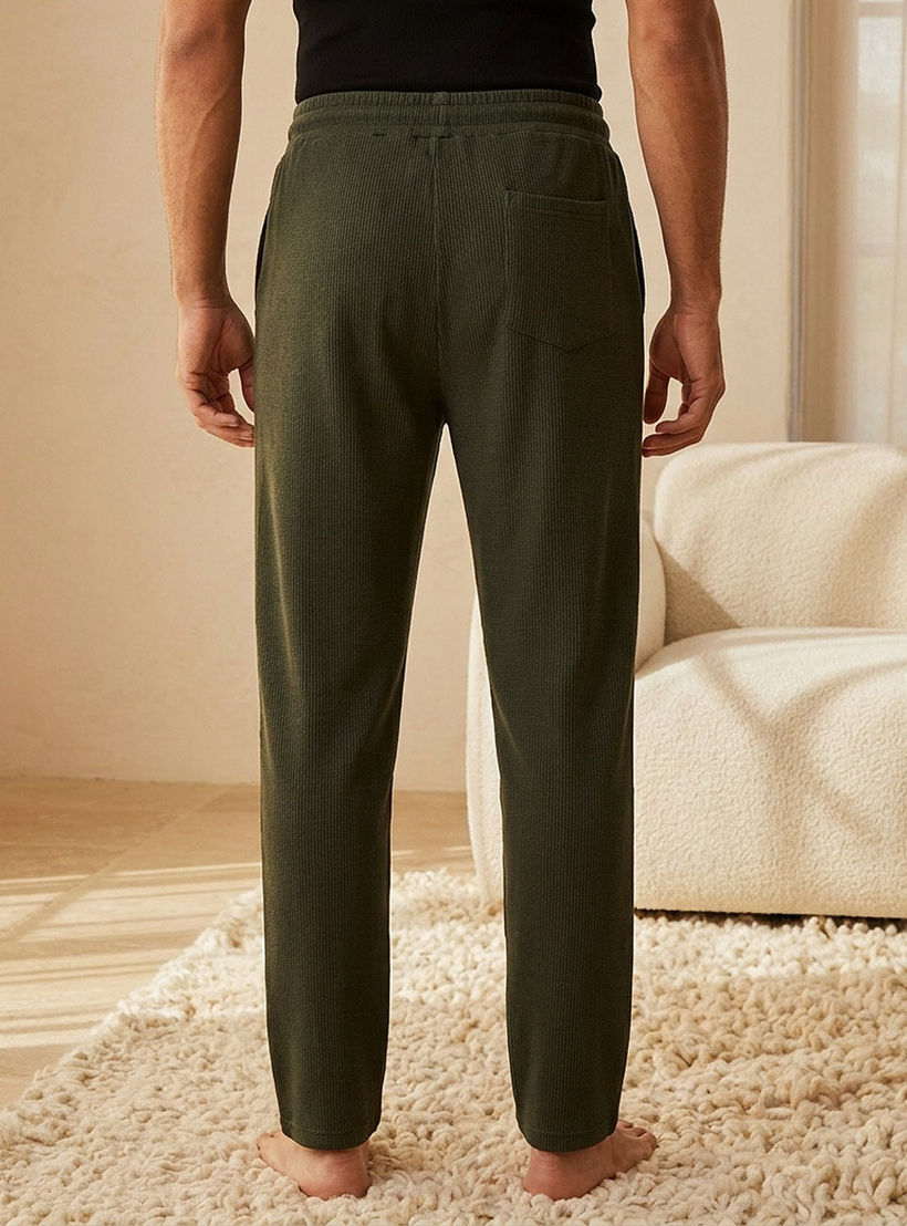Men Textured Pyjamas-men-clothing-nightwear-pyjamaandshorts-image-4