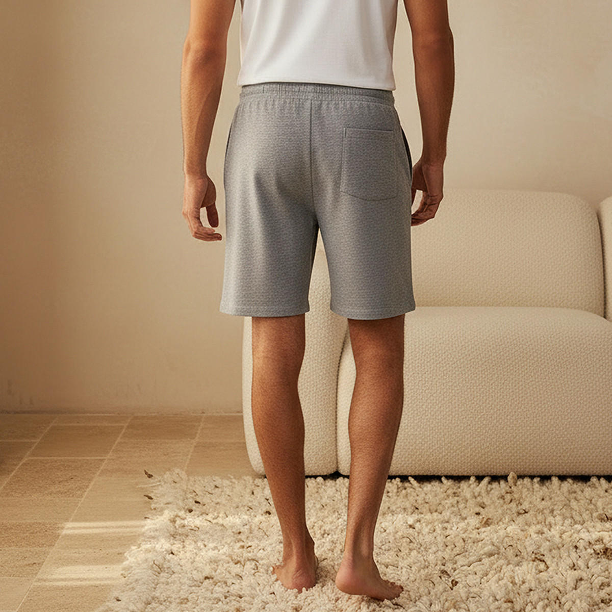 شورت قطني مريح للرجال بقصة عادية-men-clothing-nightwear-pyjamaandshorts-image-4