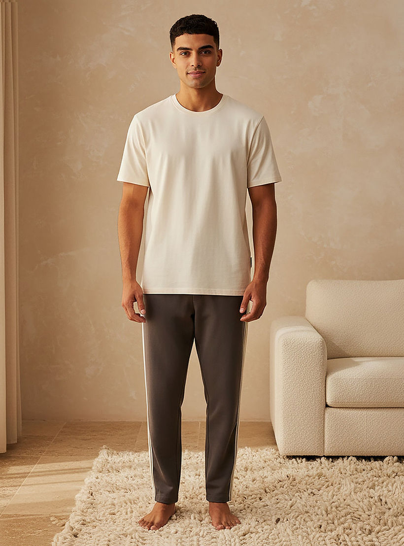 Tape Detail Pyjama with Pocket-men-clothing-nightwear-pyjamaandshorts-image-3