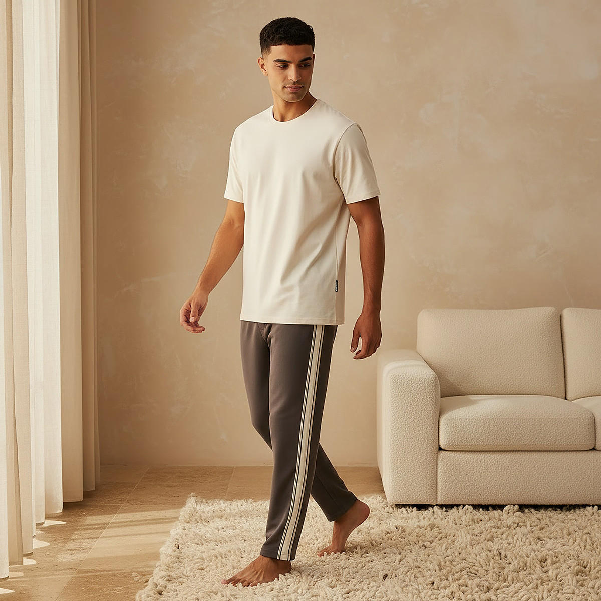 Tape Detail Pyjama with Pocket-men-clothing-nightwear-pyjamaandshorts-image-4