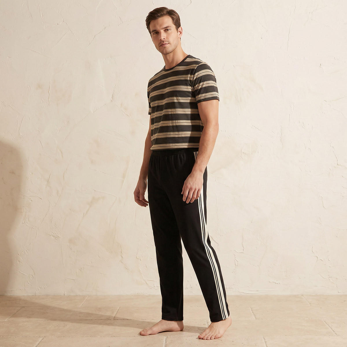 Tape Detail Pyjama with Pocket-men-clothing-nightwear-pyjamaandshorts-image-5