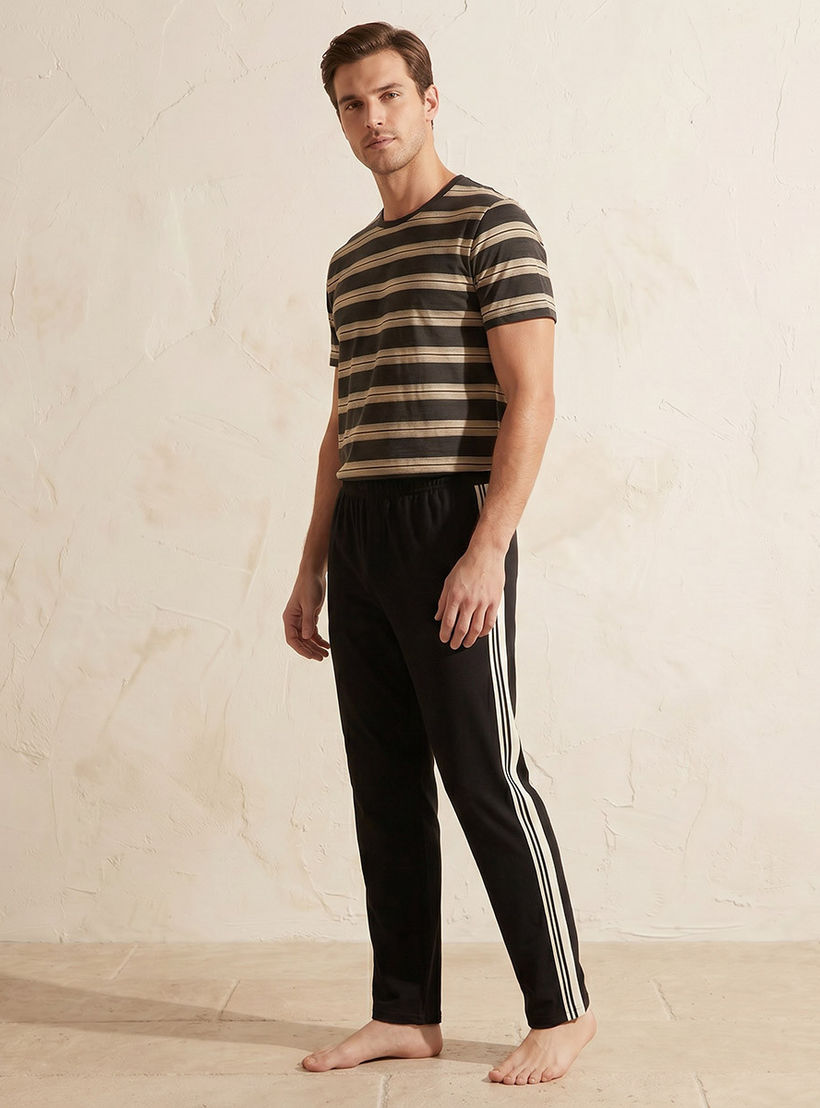 Tape Detail Pyjama with Pocket-men-clothing-nightwear-pyjamaandshorts-image-5