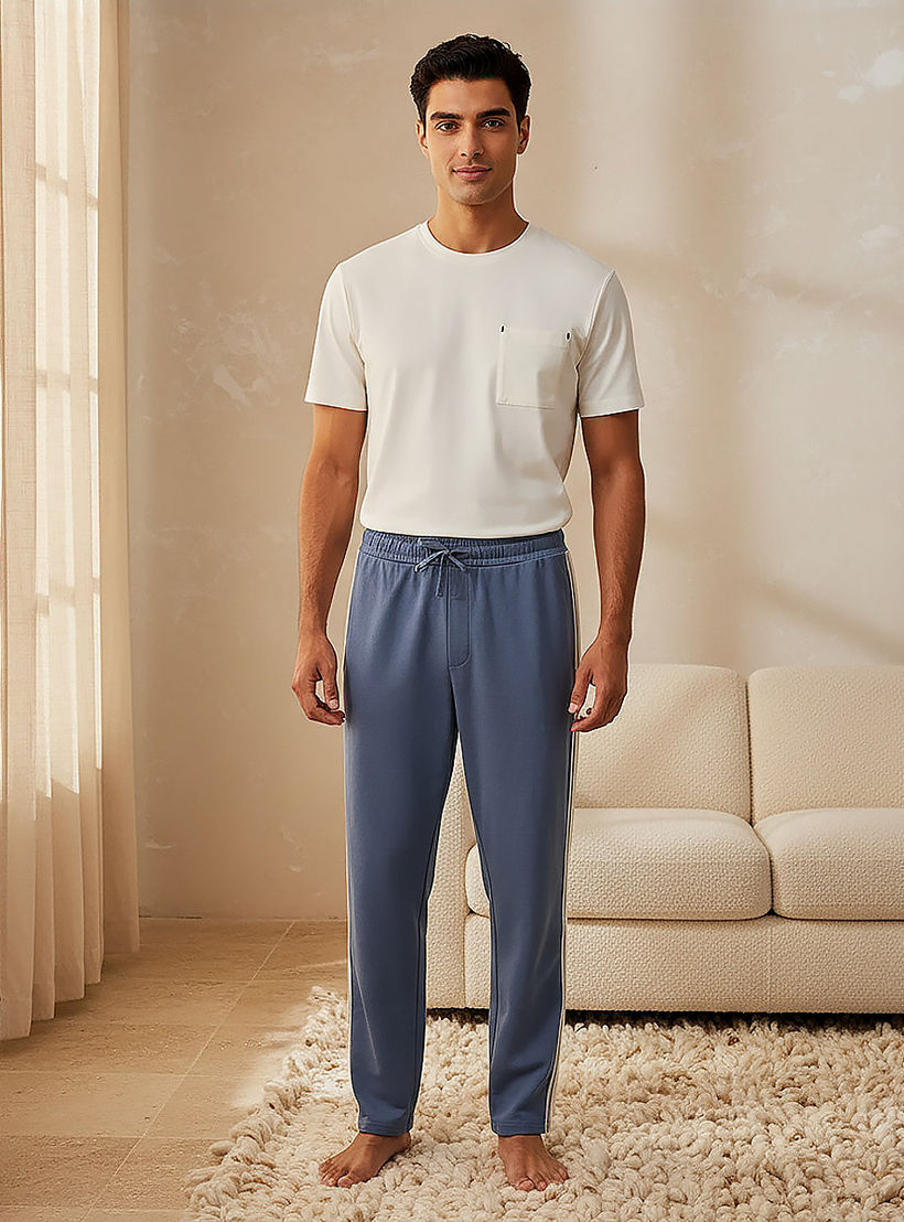 Tape Detail Pyjama with Pocket-men-clothing-nightwear-pyjamaandshorts-image-3