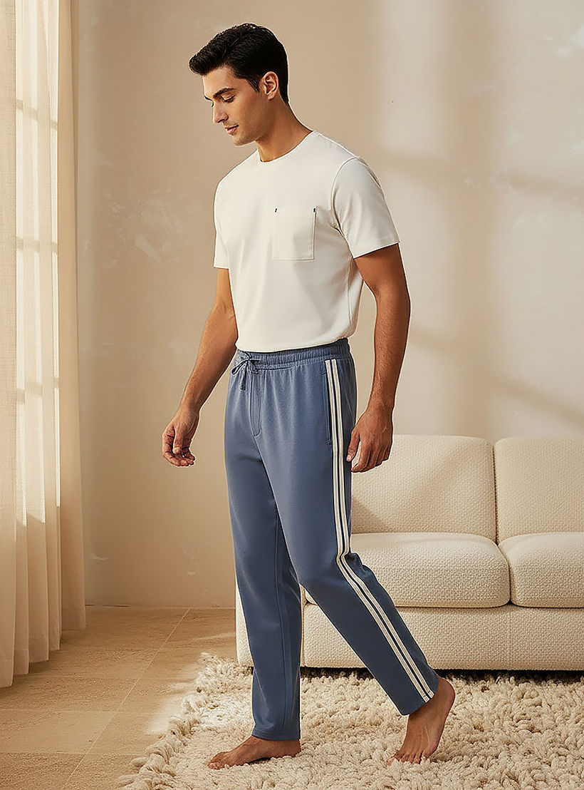 Tape Detail Pyjama with Pocket-men-clothing-nightwear-pyjamaandshorts-image-5