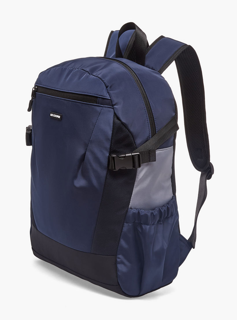 Lee Cooper Men Padded Shoulder Straps Backpack-men-bags-image-3