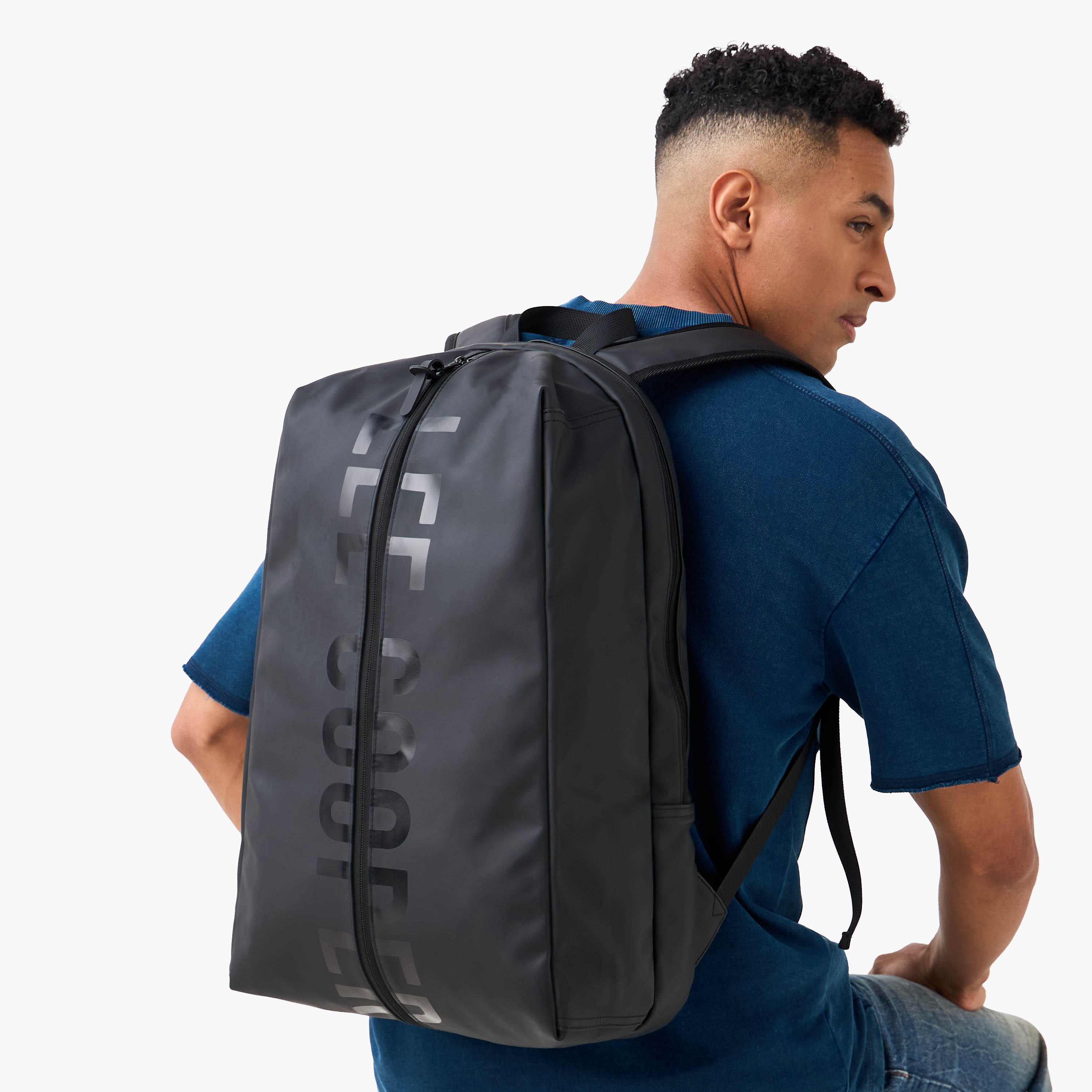 Lee Cooper Men Padded Shoulder Straps Backpack-men-bags-image-2
