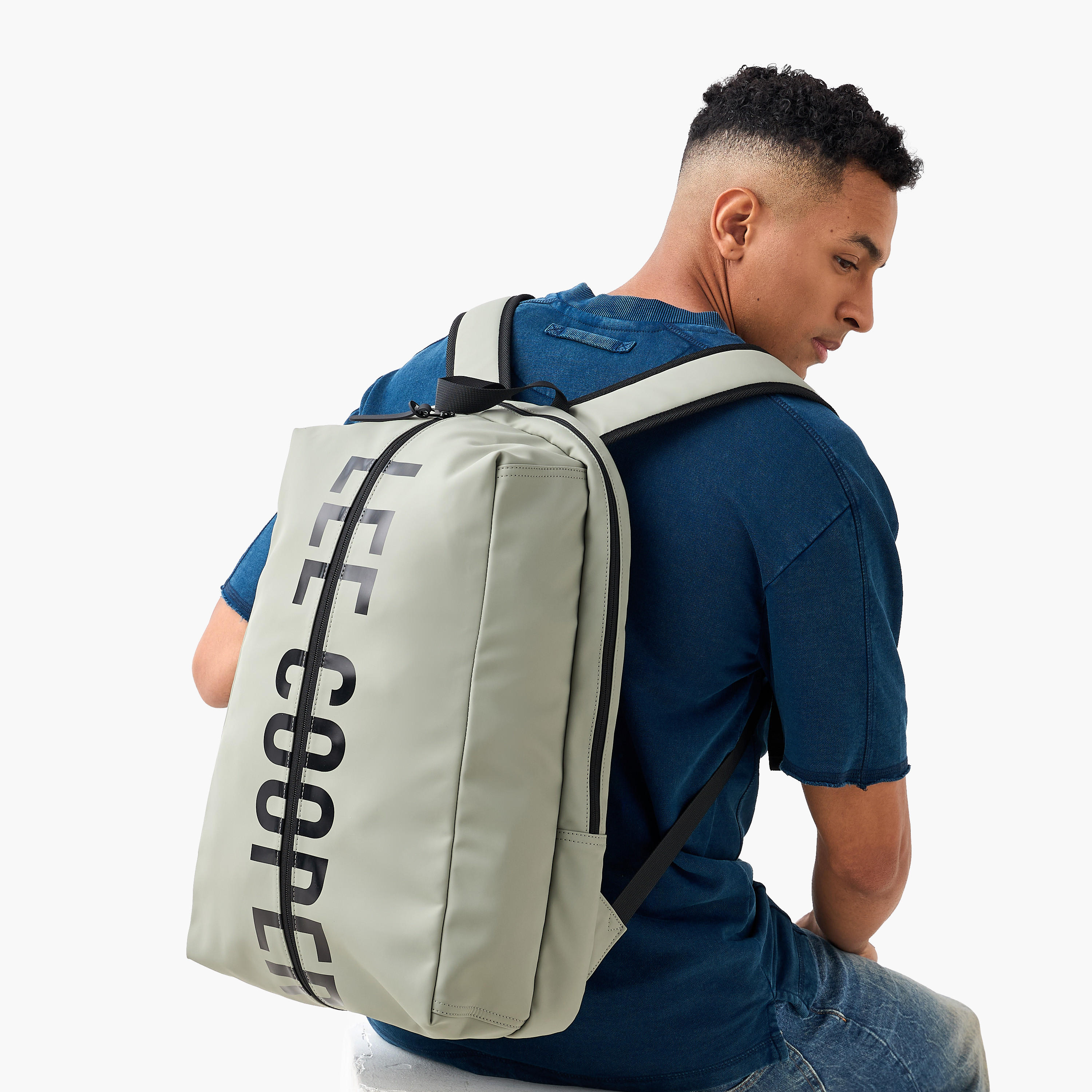 Lee Cooper Men Padded Shoulder Straps Backpack-men-bags-image-2