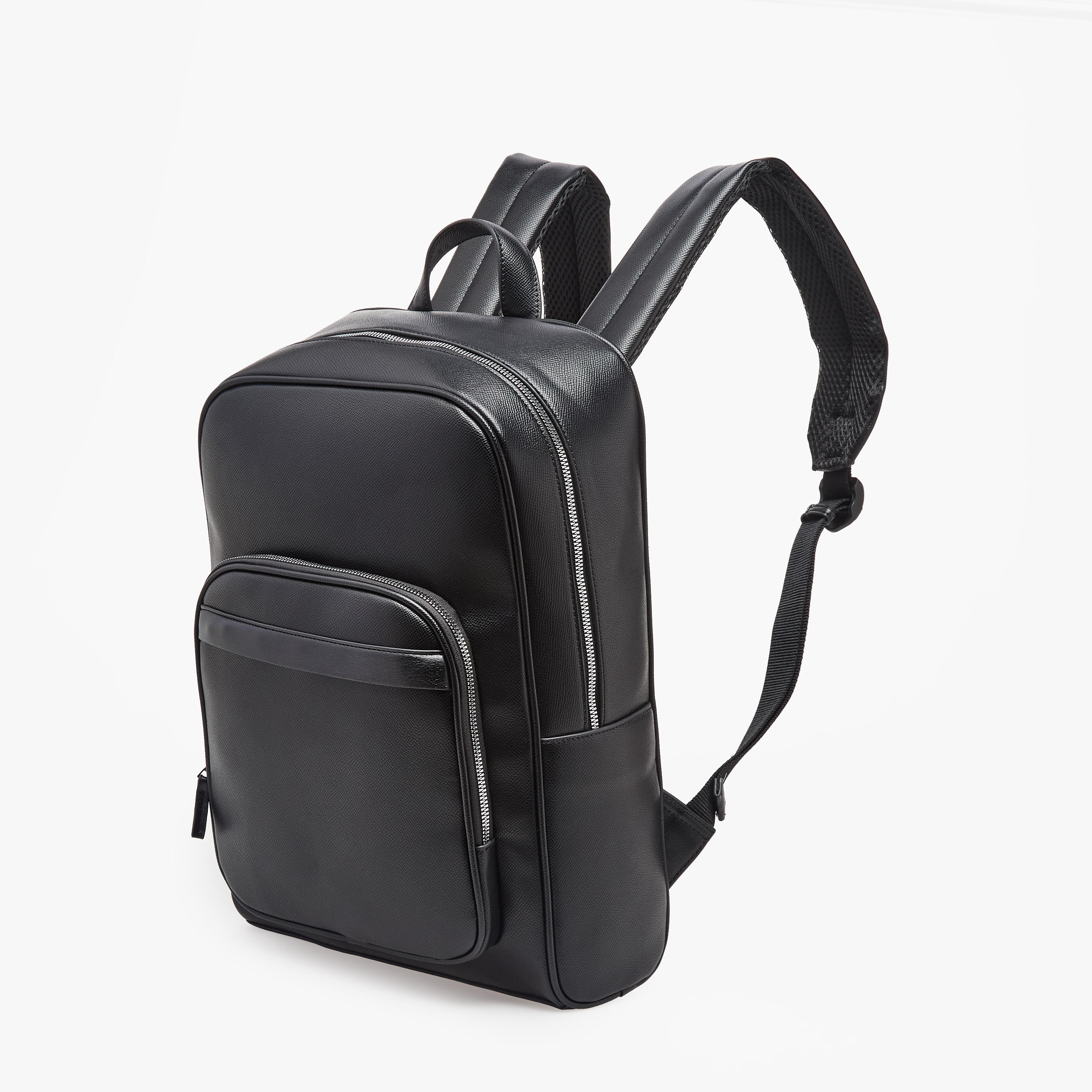 Men Textured Backpack-men-bags-image-3