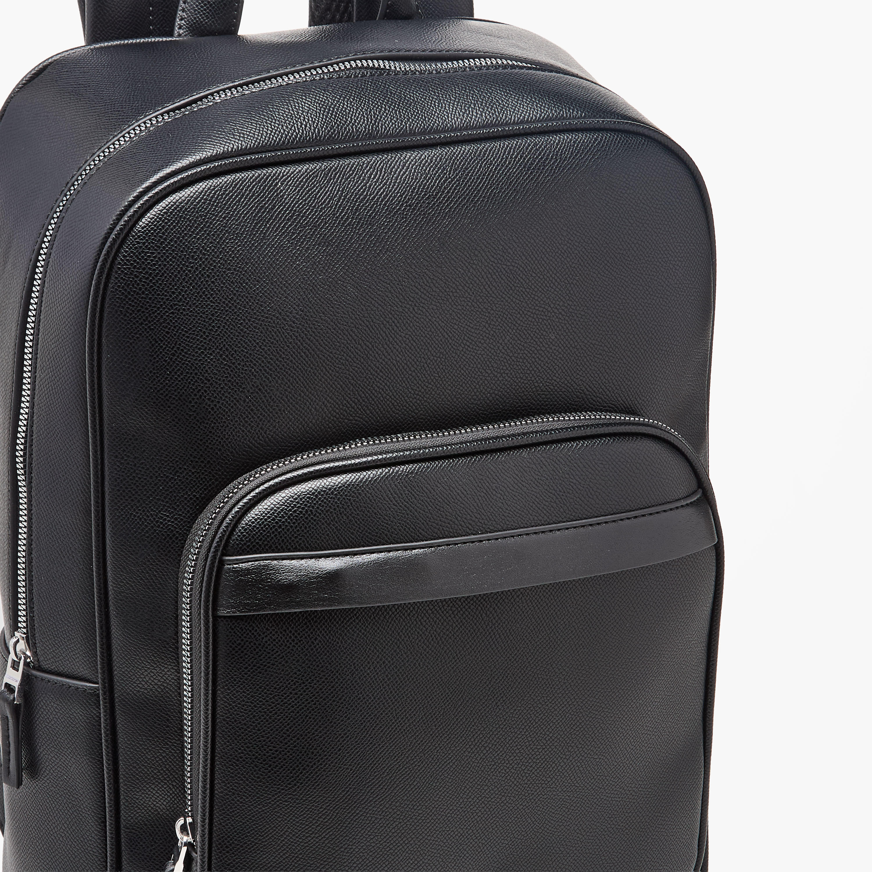 Men Textured Backpack-men-bags-image-5