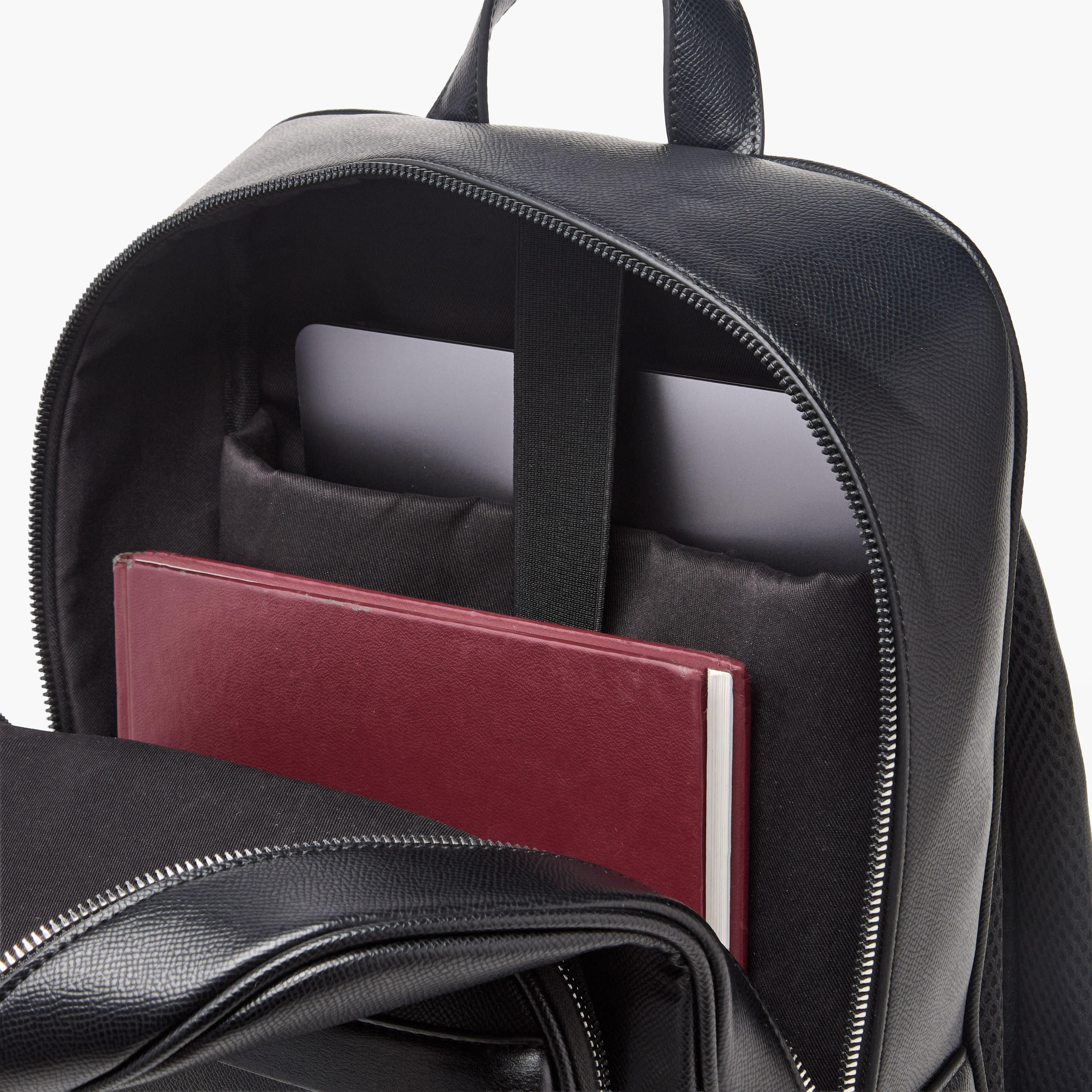 Men Textured Backpack-men-bags-image-8
