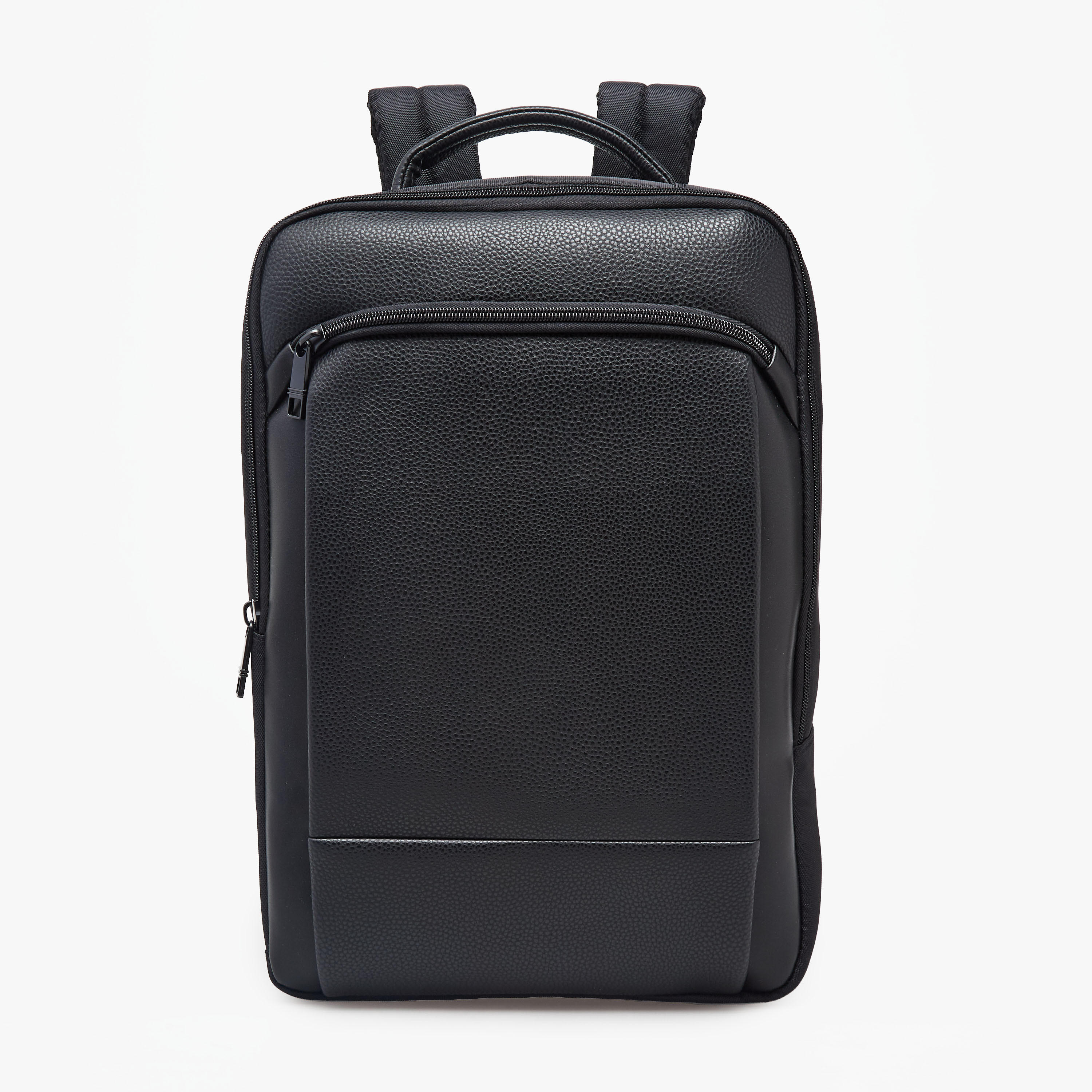 Men Textured Backpack-men-bags-image-1
