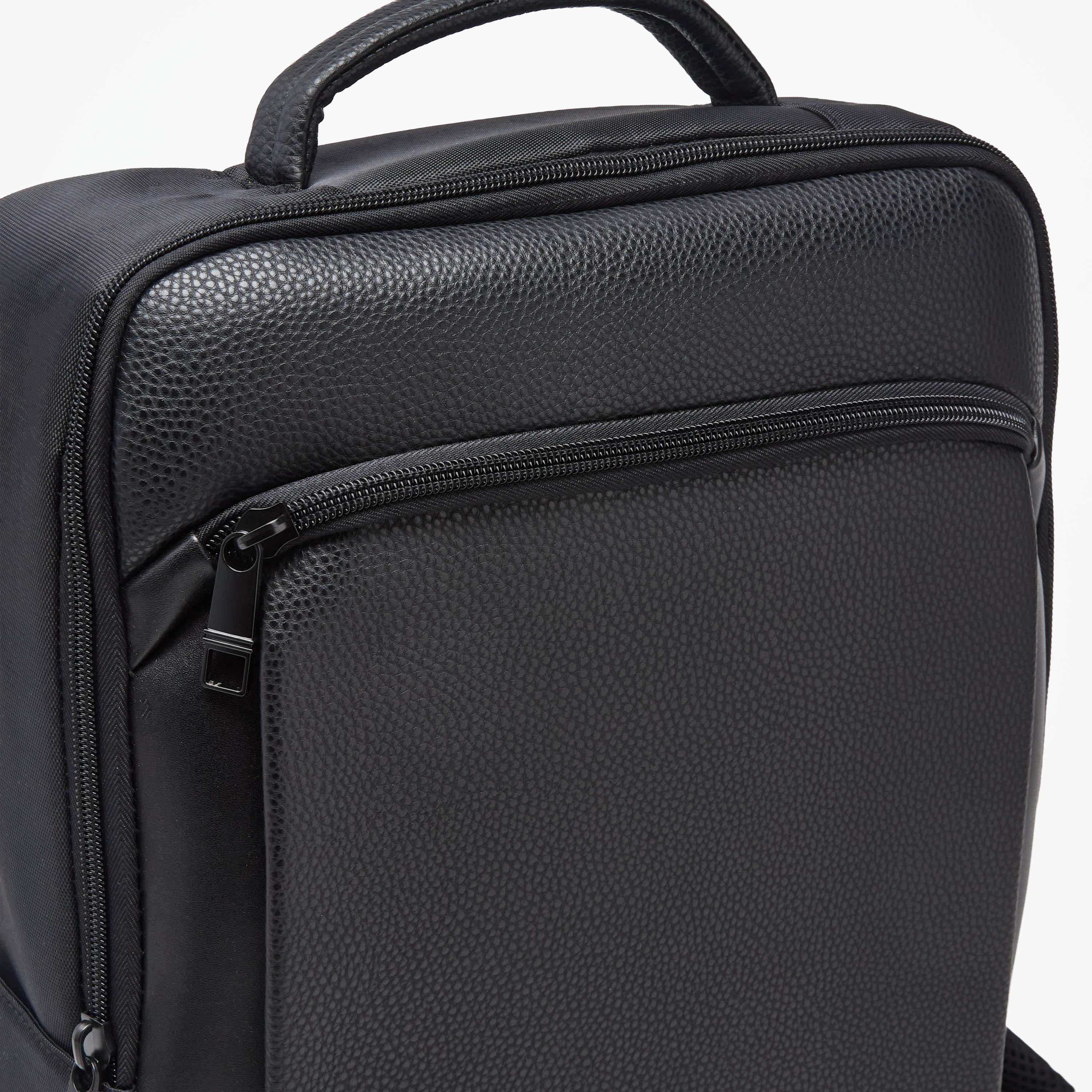 Men Textured Backpack-men-bags-image-5