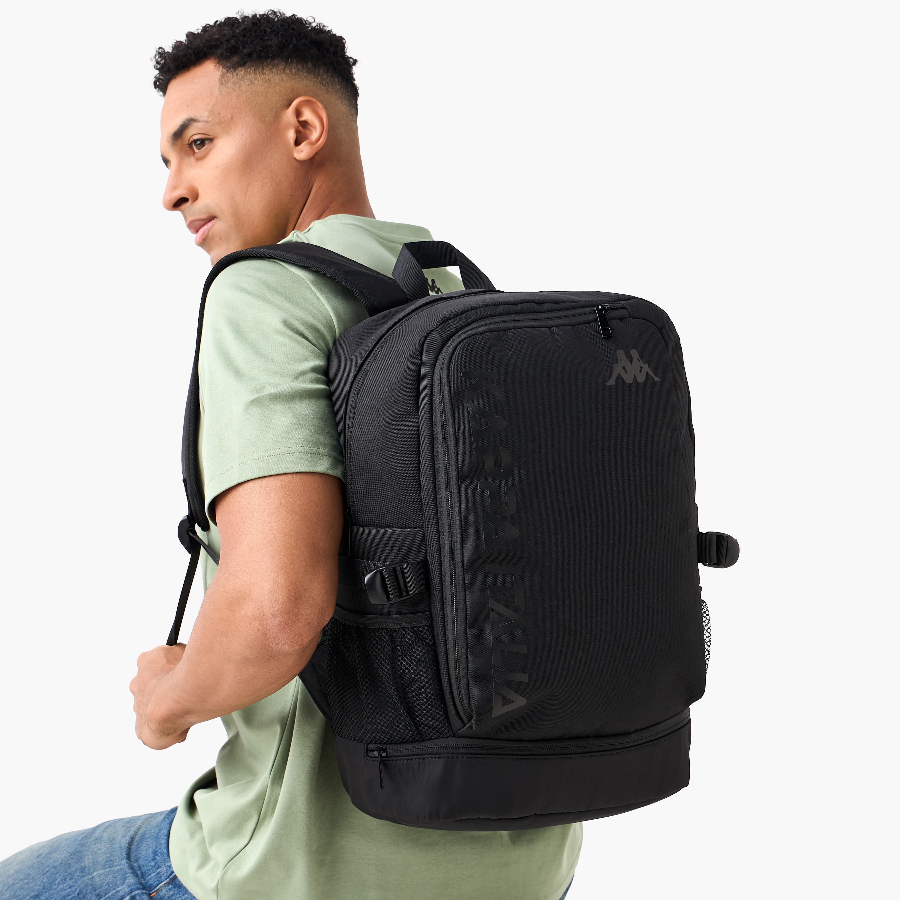 Kappa Men Adjustable Straps Backpack-men-bags-image-2