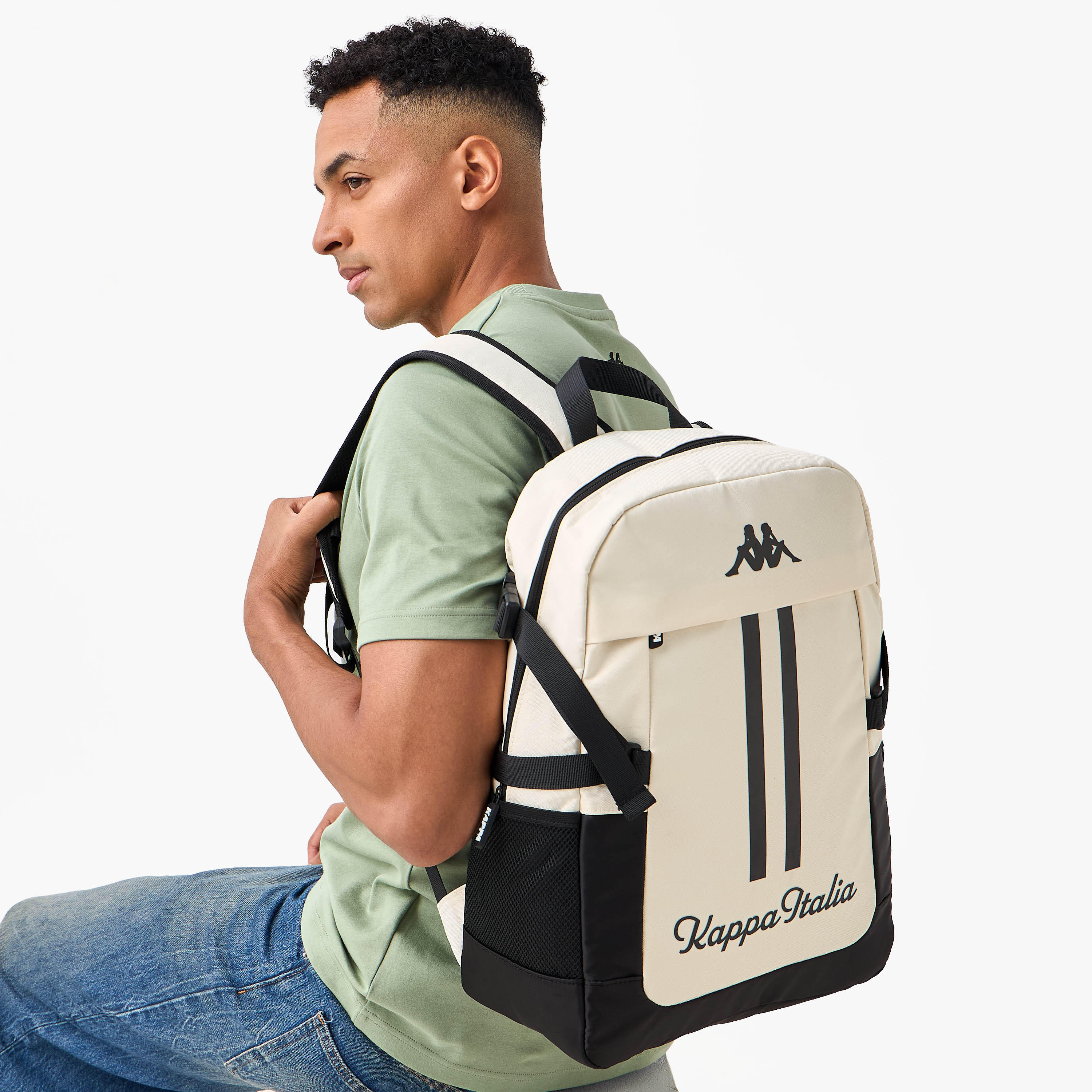 Kappa Men Logo Print Backpack-men-bags-image-2