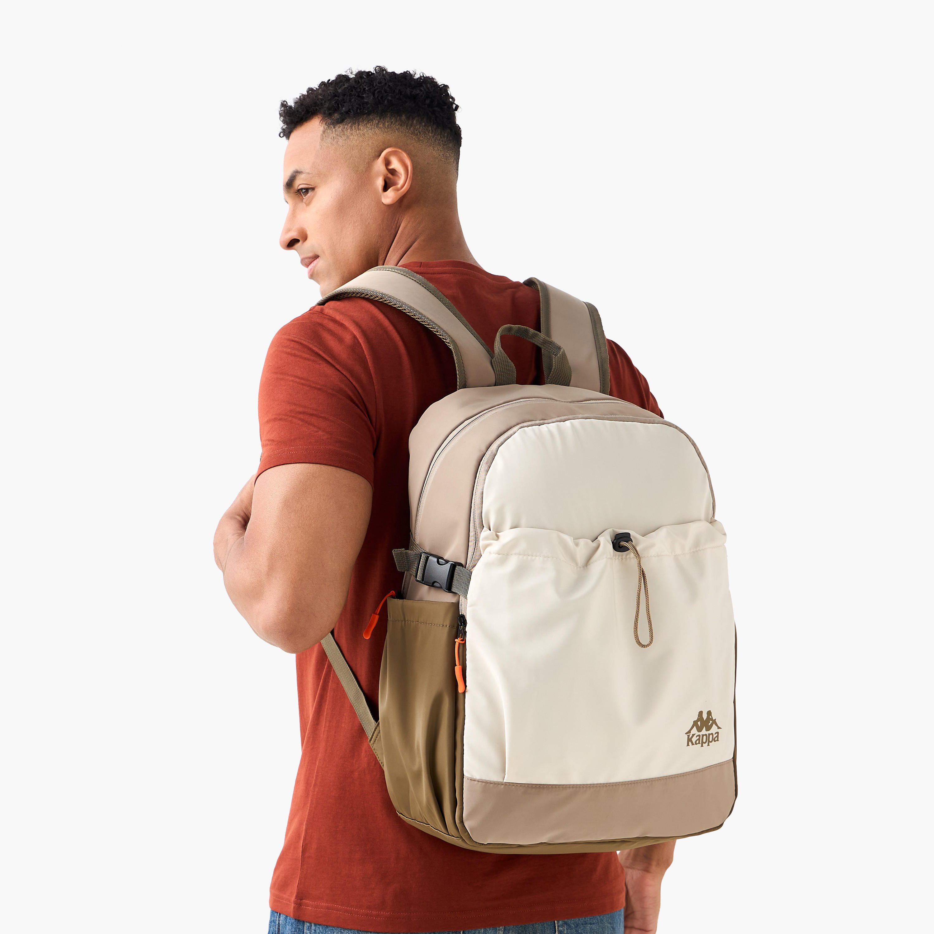 Kappa Men Adjustable Straps Backpack-men-bags-image-2