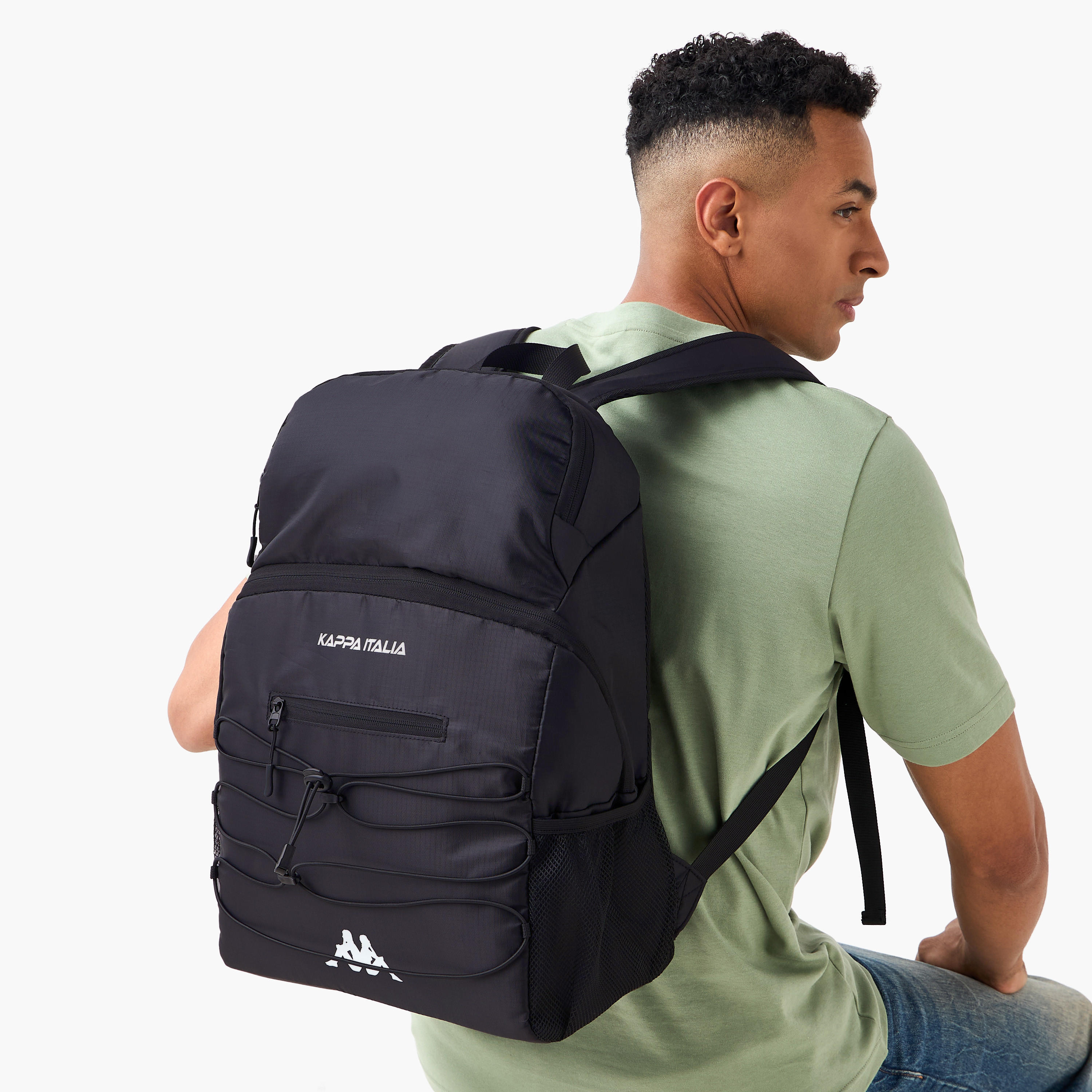 Kappa Men Adjustable Straps Backpack-men-bags-image-2