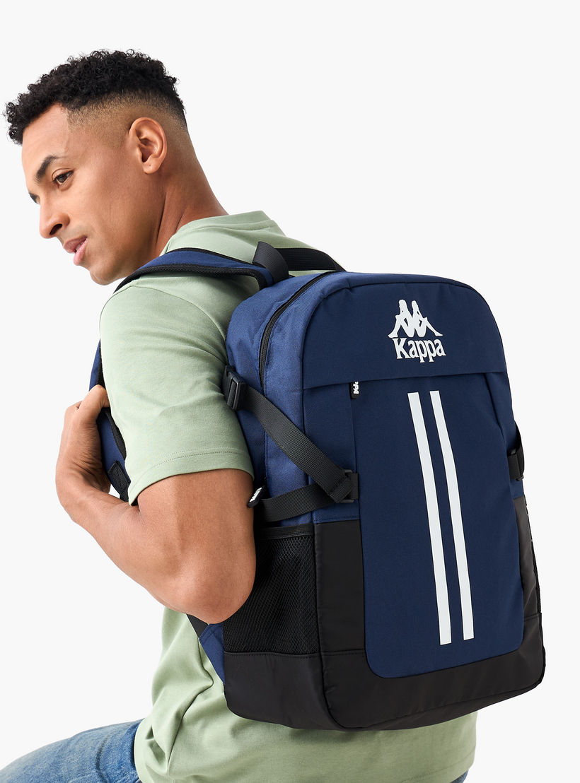 Kappa Men Logo Print Backpack-men-bags-image-2