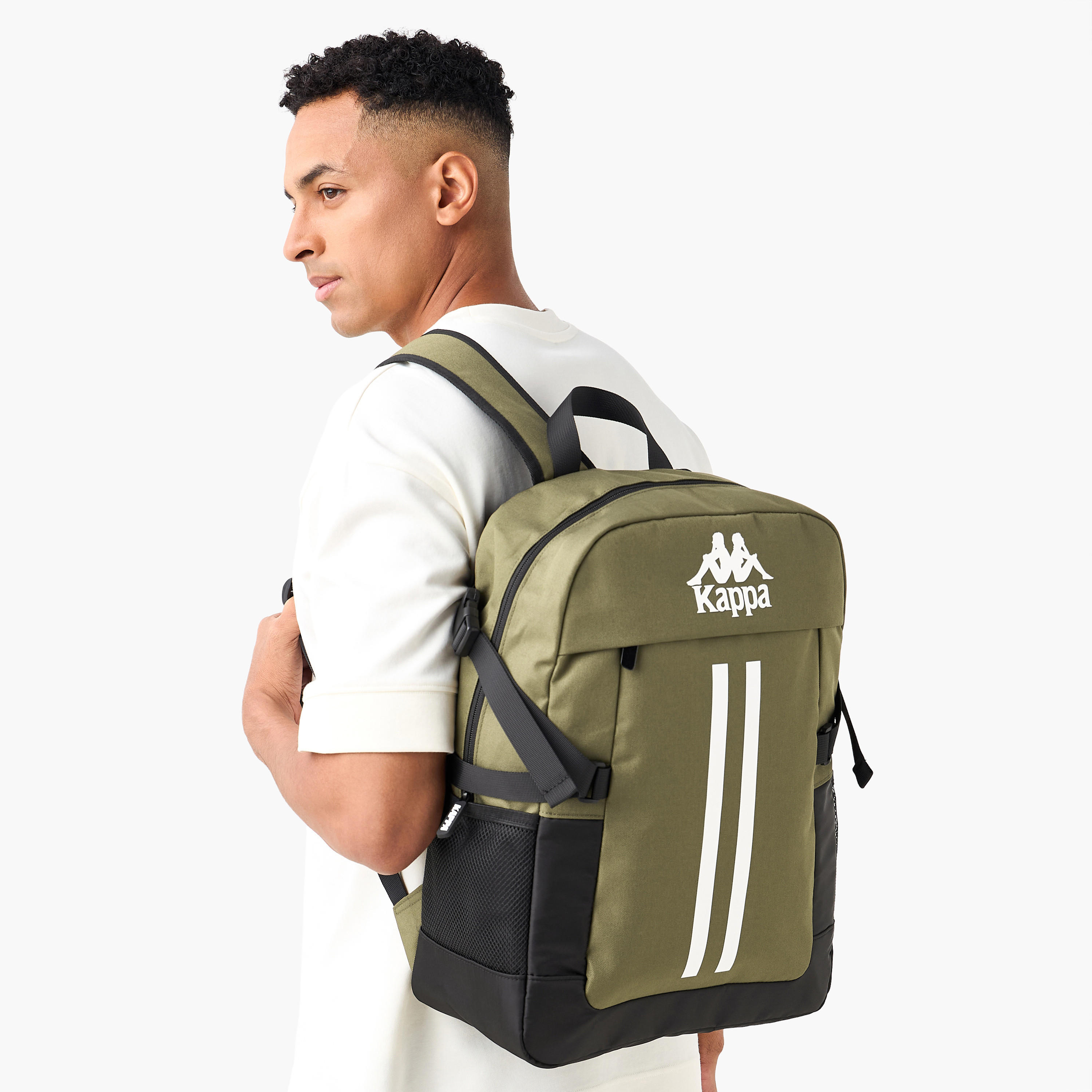 Kappa Men Padded Shoulder Straps Backpack-men-bags-image-2
