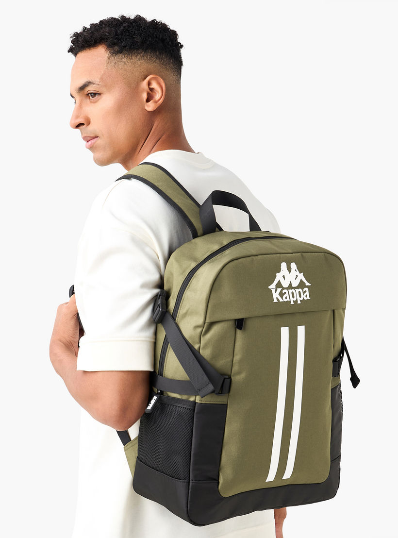 Kappa Men Padded Shoulder Straps Backpack-men-bags-image-2