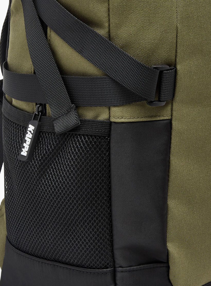 Kappa Men Padded Shoulder Straps Backpack-men-bags-image-6