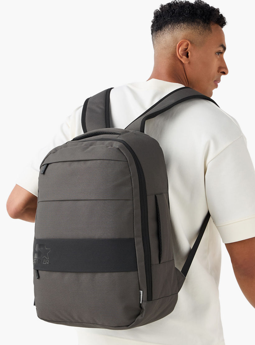 Starter Men Padded Shoulder Straps Backpack-men-bags-image-2
