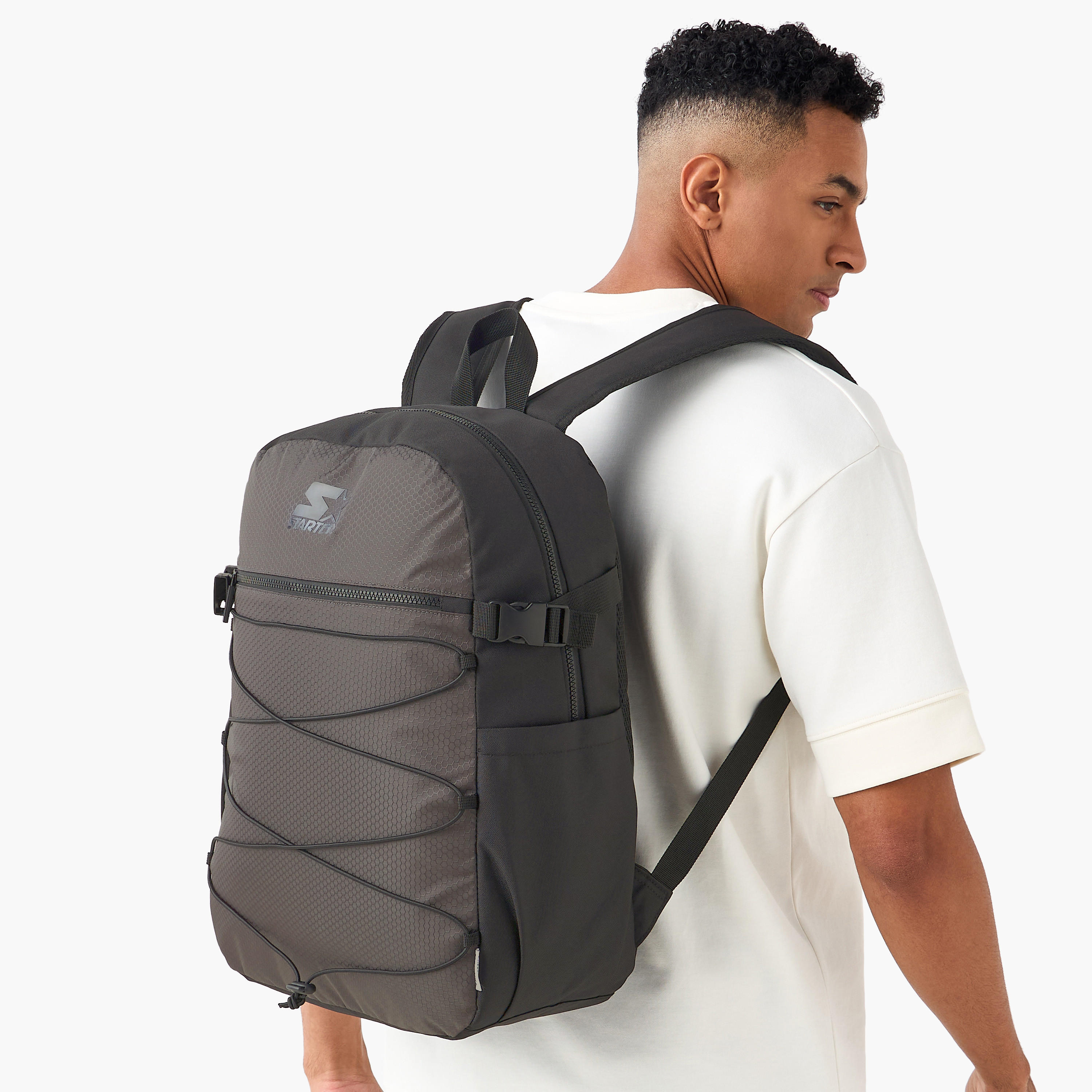 Starter Men Padded Shoulder Straps Backpack-men-bags-image-2