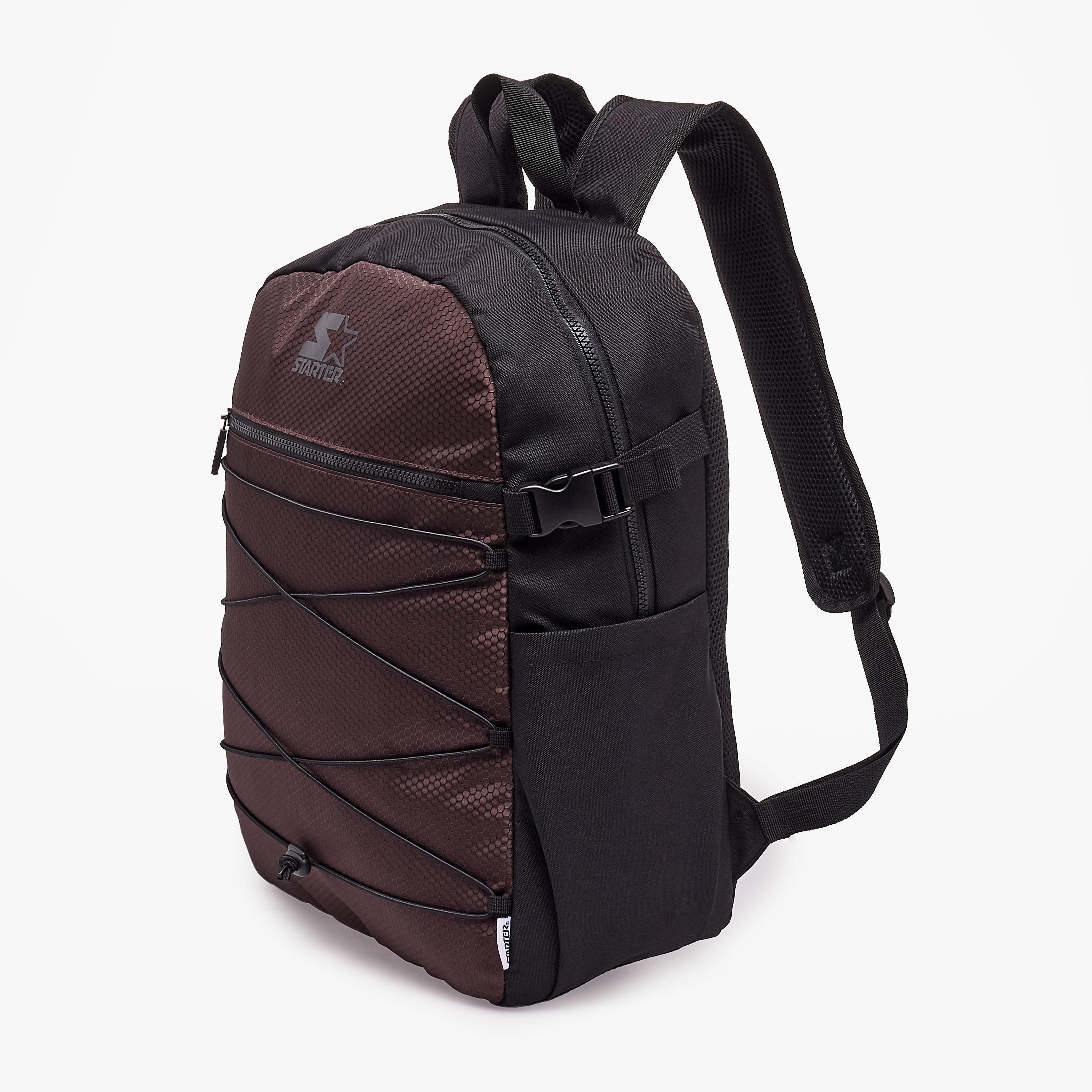 Starter Men Bungee Cord Detail Backpack-men-bags-image-3