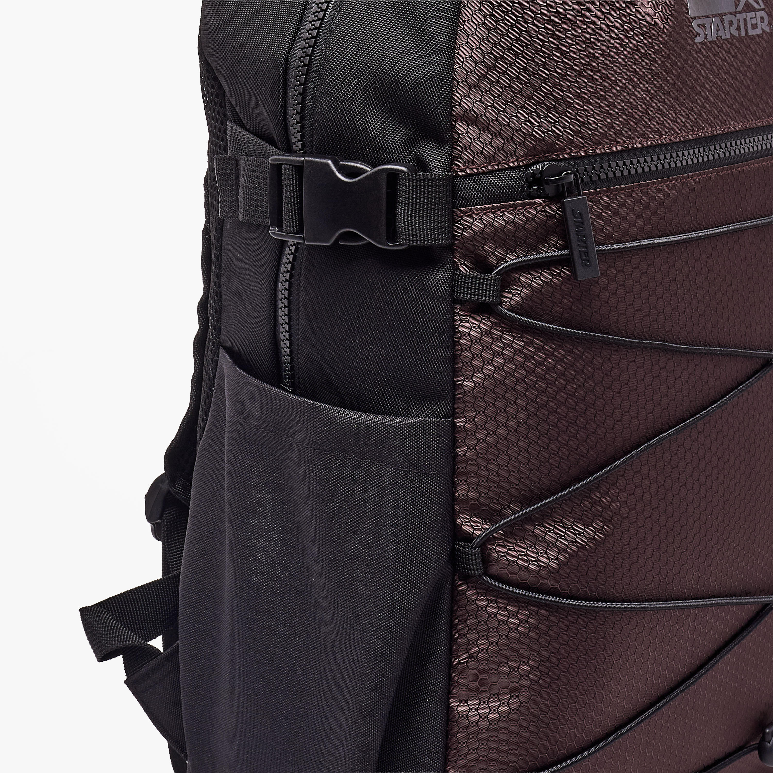 Starter Men Bungee Cord Detail Backpack-men-bags-image-6