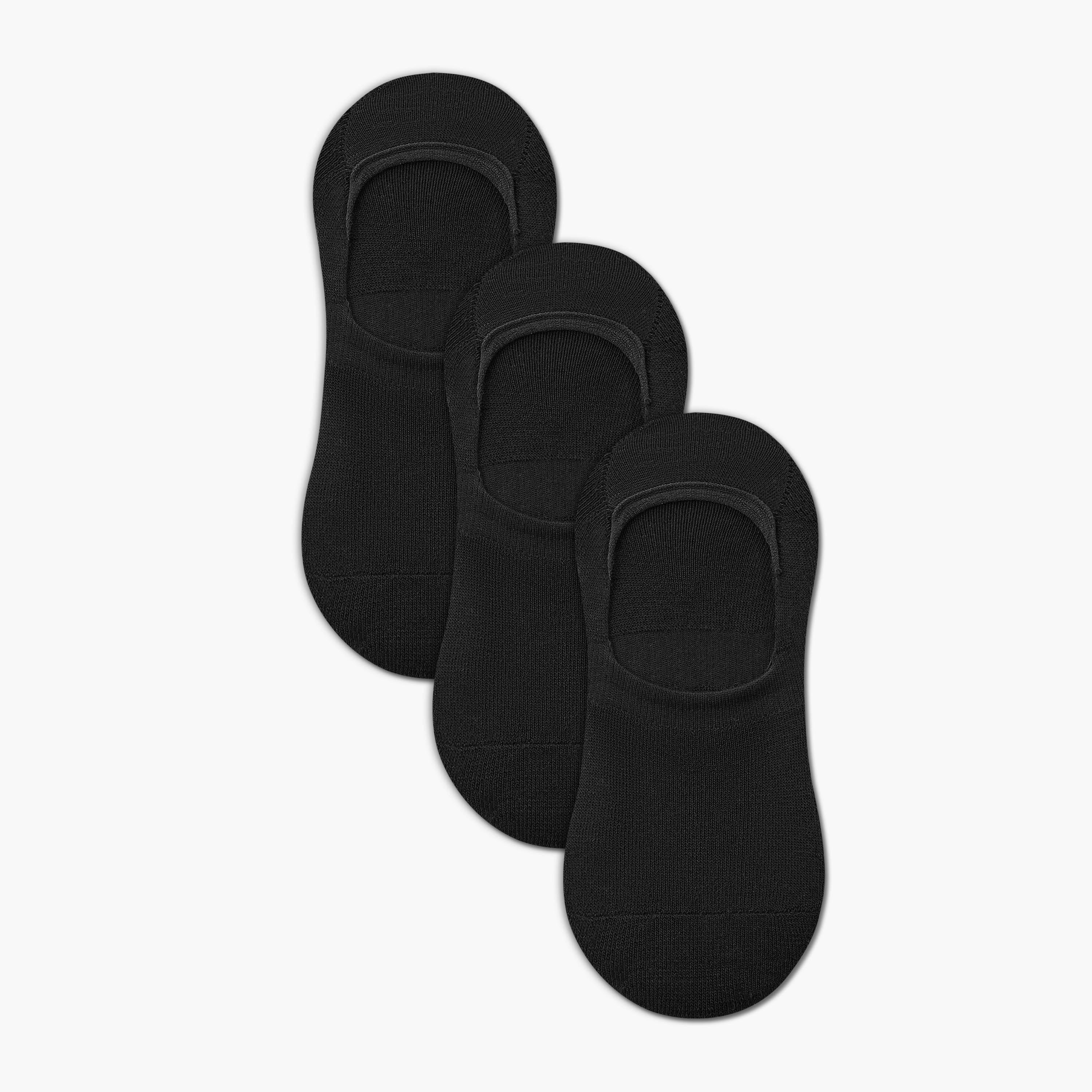 Men Invisible Half Terry Socks - Set of 3-men-socks-image-1